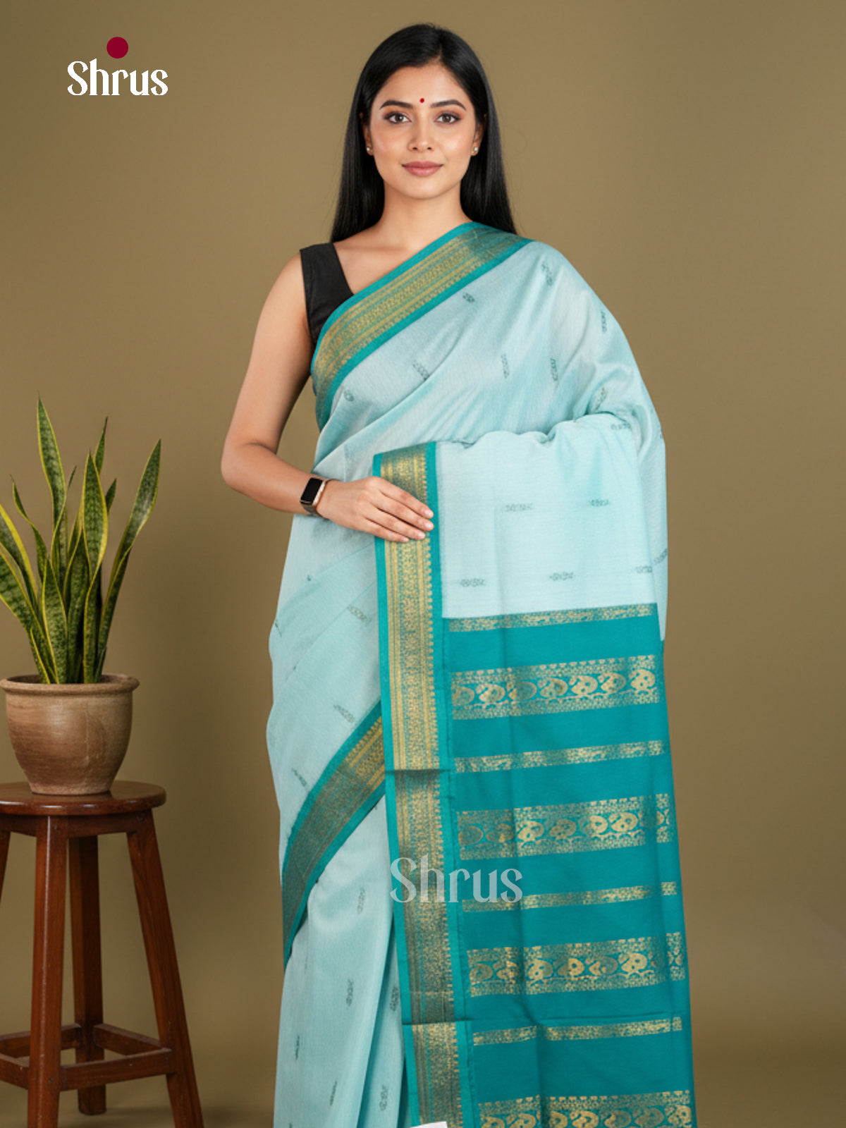 Kalyani Cotton Saree - EBS19034 - Shop on Shrus.com