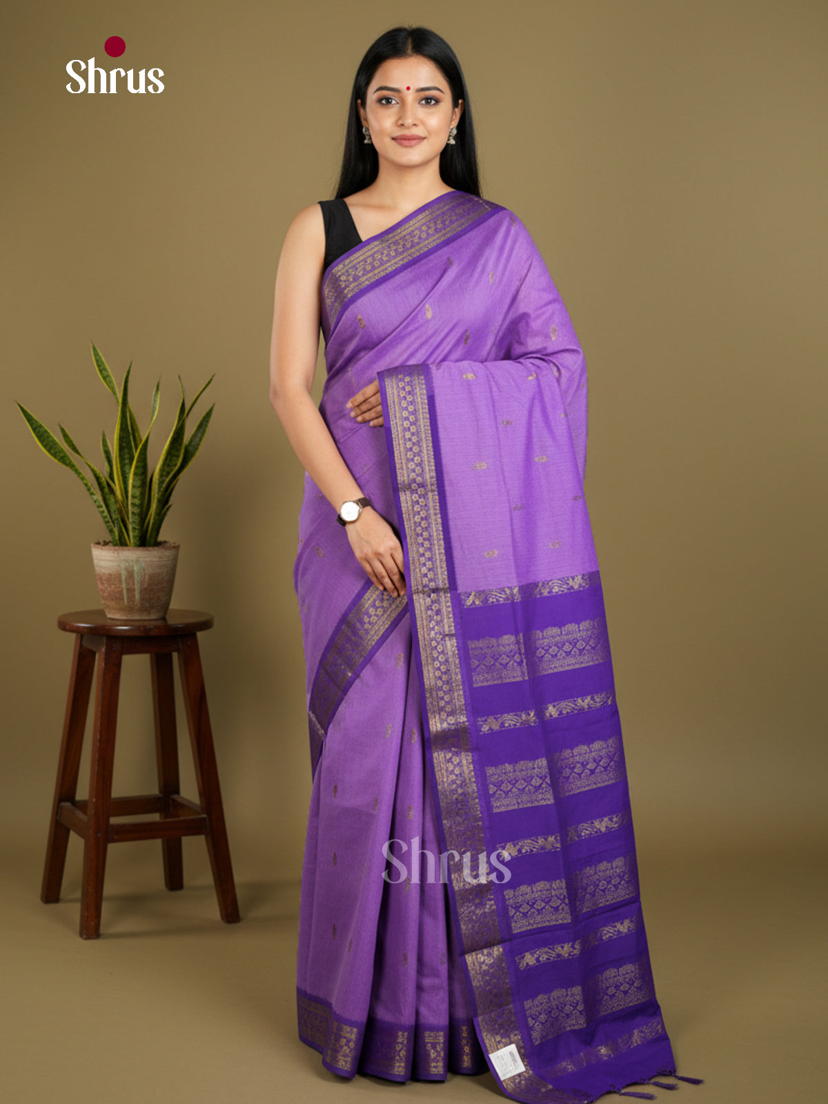 Kalyani Cotton Saree - EBS19035 - Shop on Shrus.com