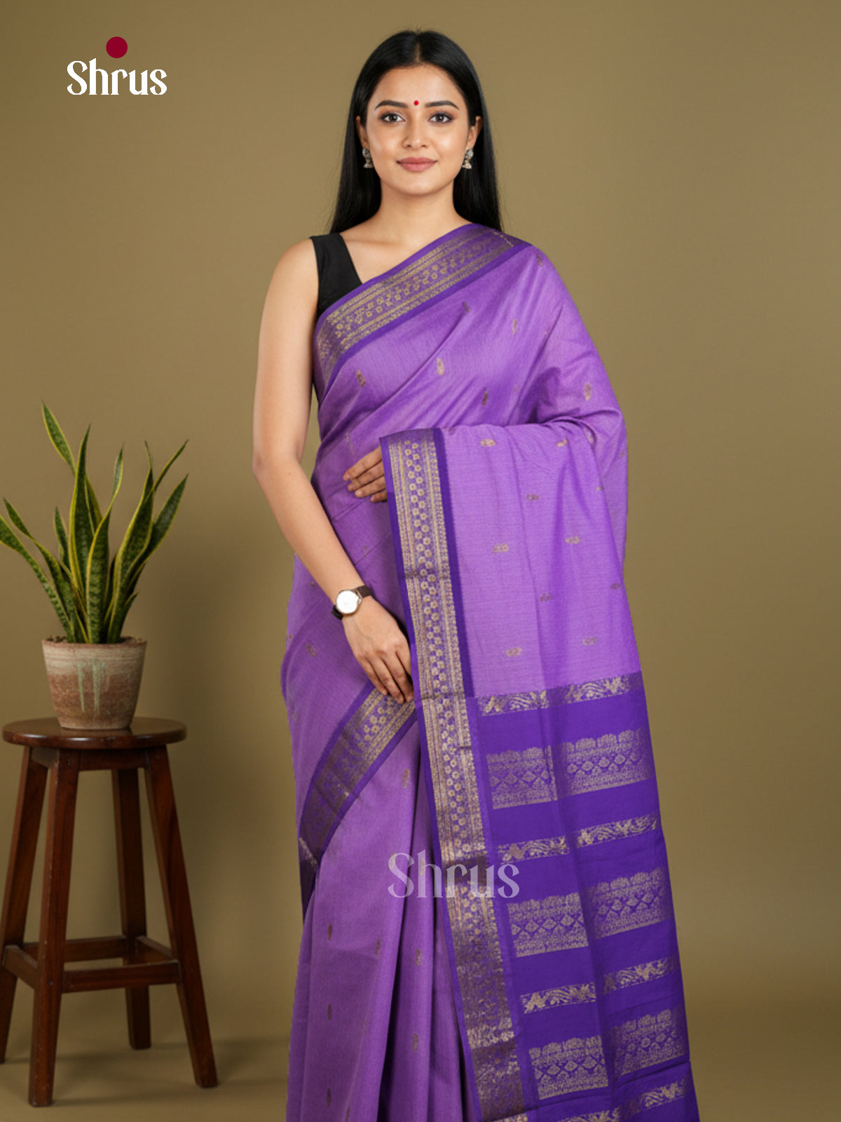 Kalyani Cotton Saree - EBS19035 - Shop on Shrus.com