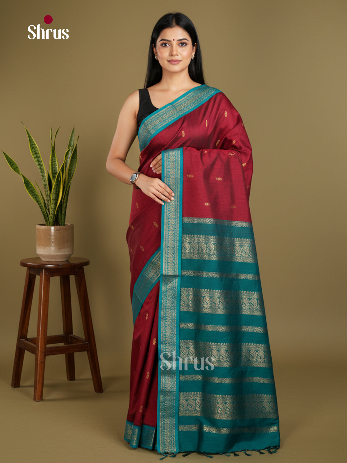 Kalyani Cotton Saree - EBS19039 - Shop on Shrus.com