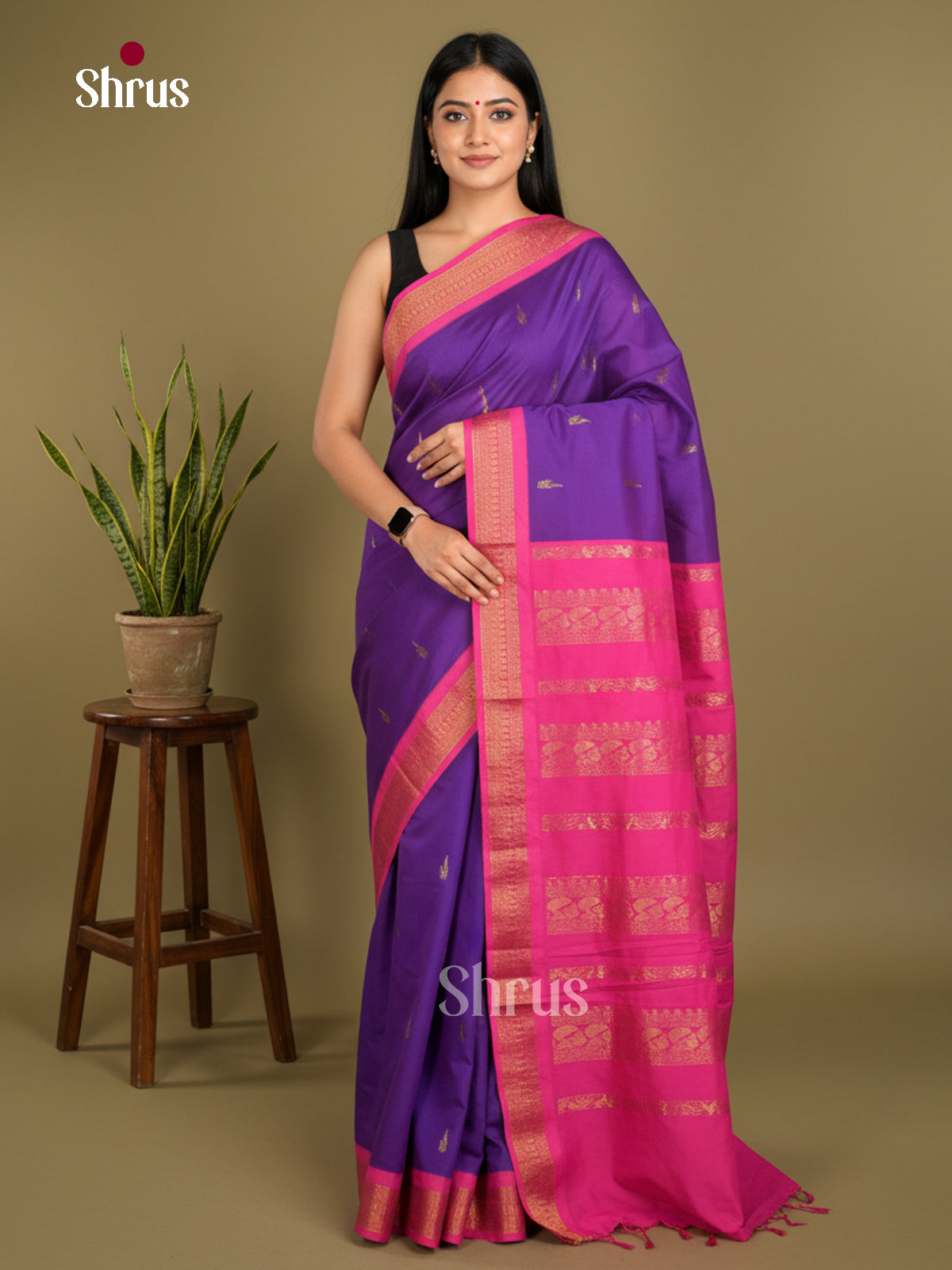 Kalyani Cotton Saree - EBS19040 - Shop on Shrus.com