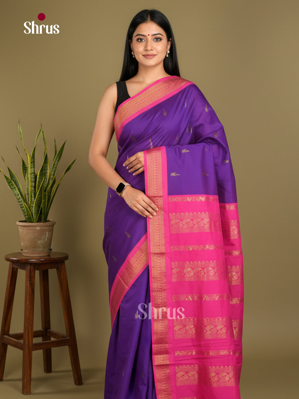 Kalyani Cotton Saree - EBS19040 - Shop on Shrus.com