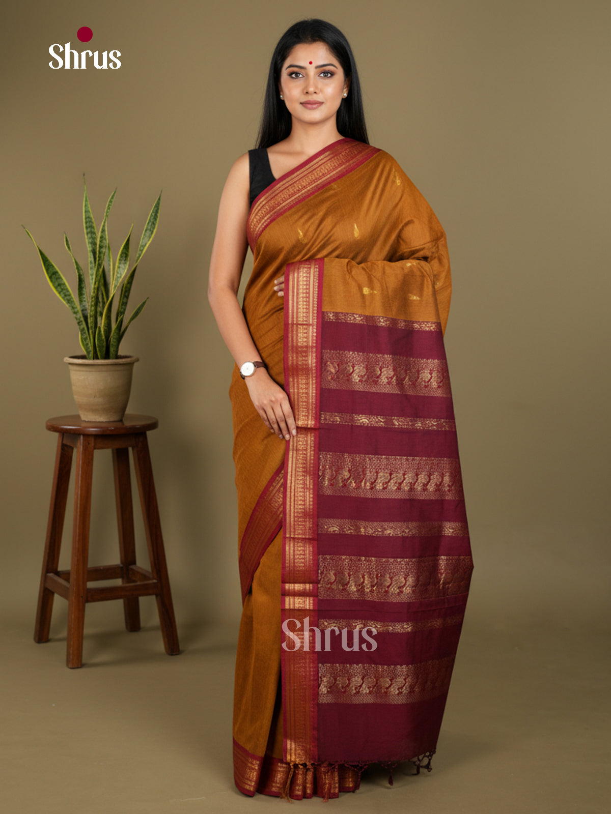 Kalyani Cotton Saree - EBS19045 - Shop on Shrus.com