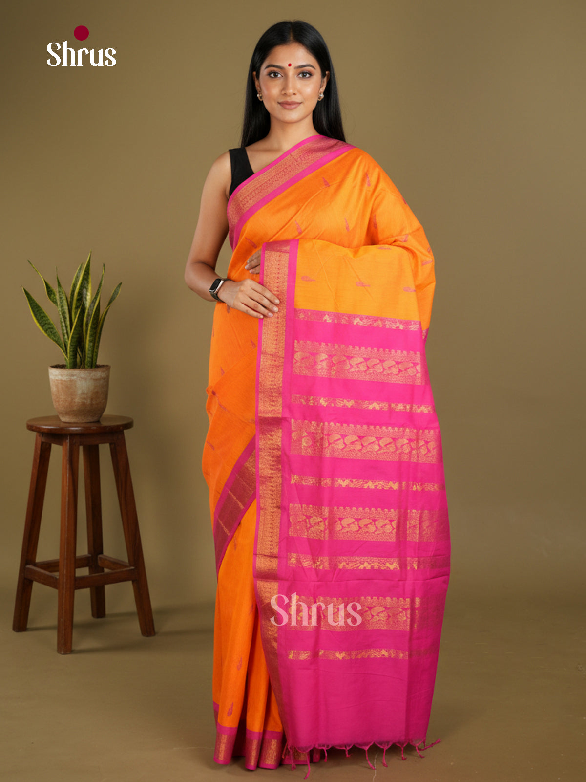 Kalyani Cotton Saree - EBS19047 - Shop on Shrus.com