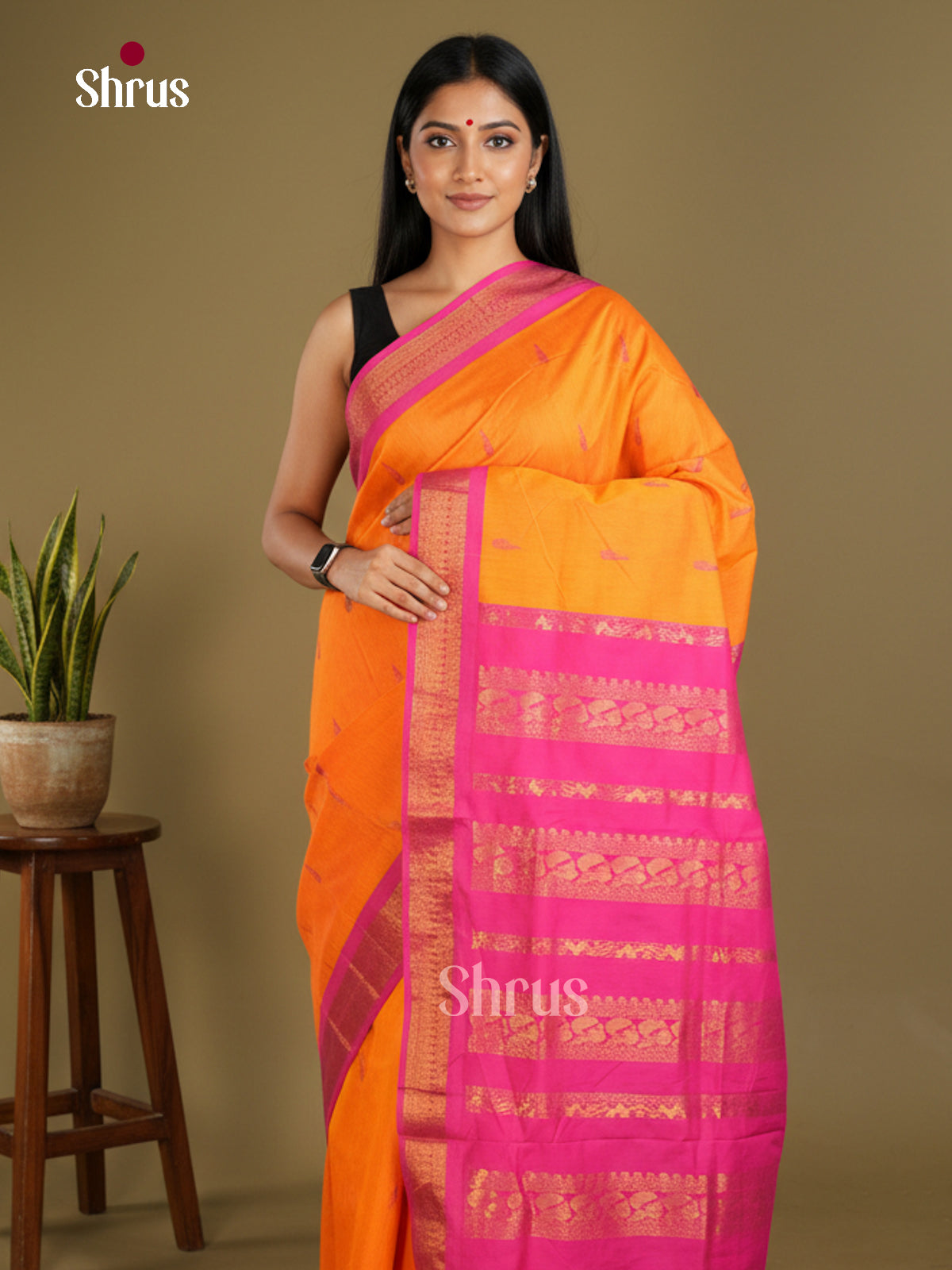 Kalyani Cotton Saree - EBS19047 - Shop on Shrus.com