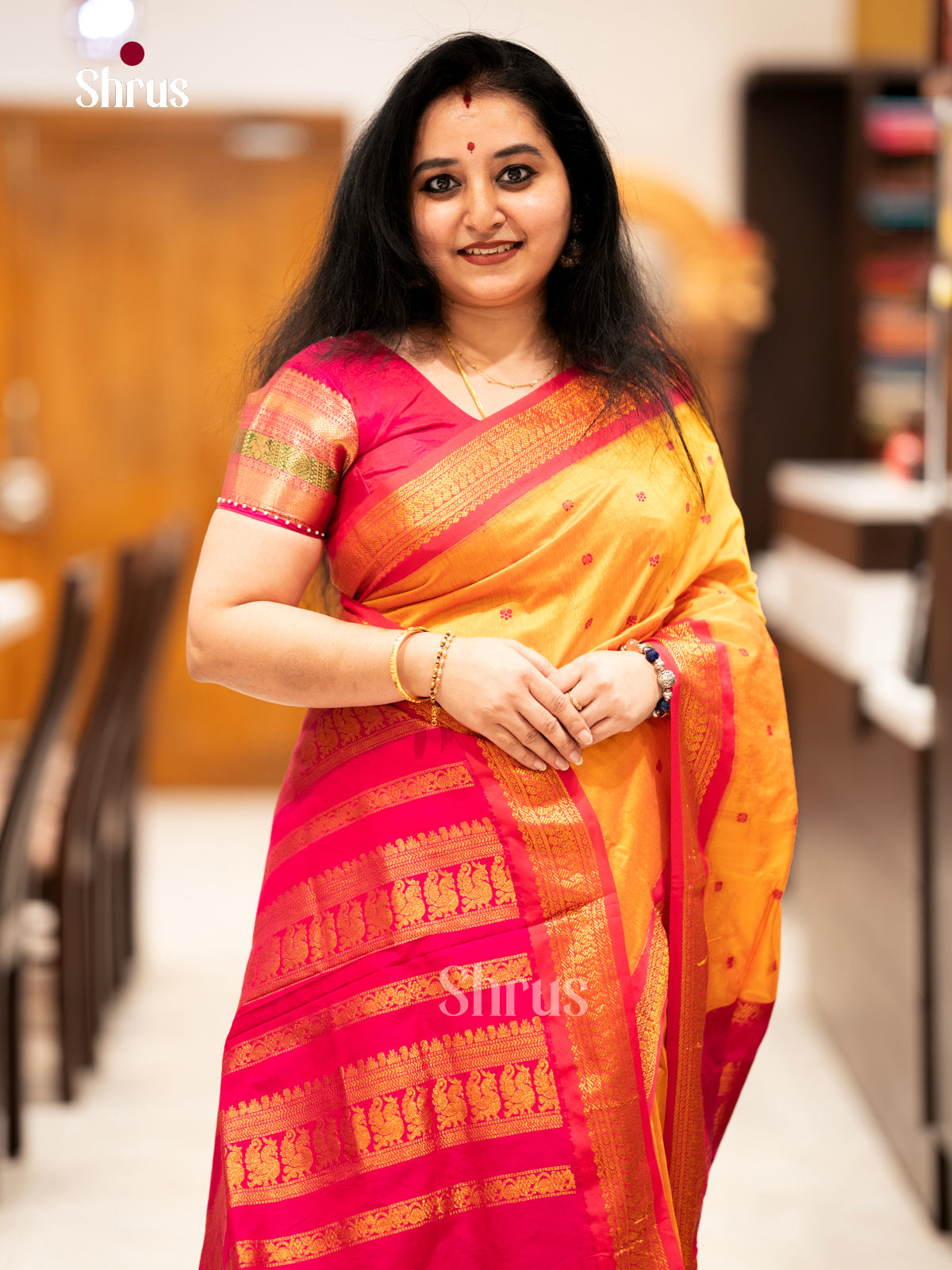 Kalyani Cotton Saree - EBS19057 - Shop on Shrus.com