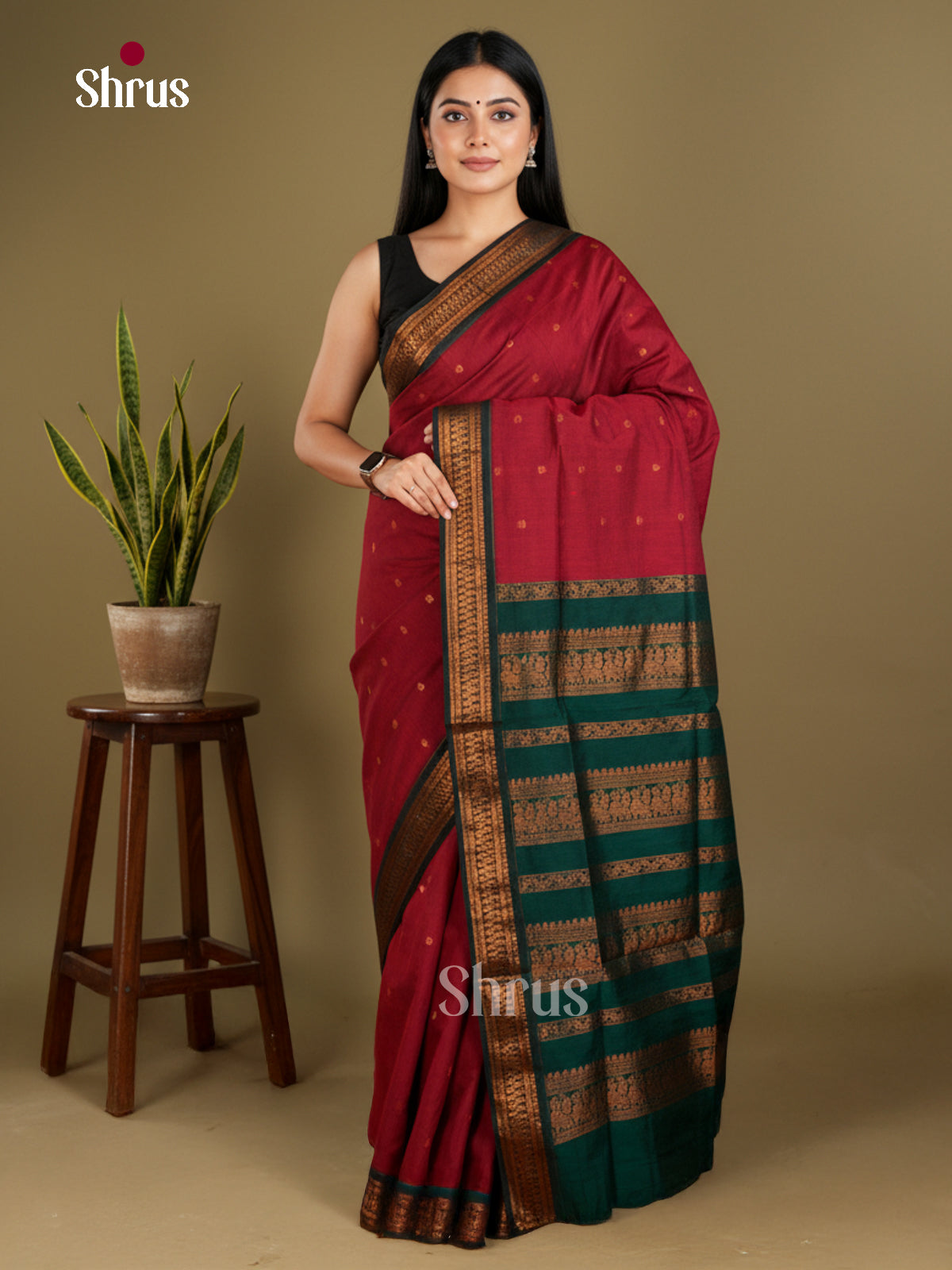 Kalyani Cotton Saree - EBS19058 - Shop on Shrus.com