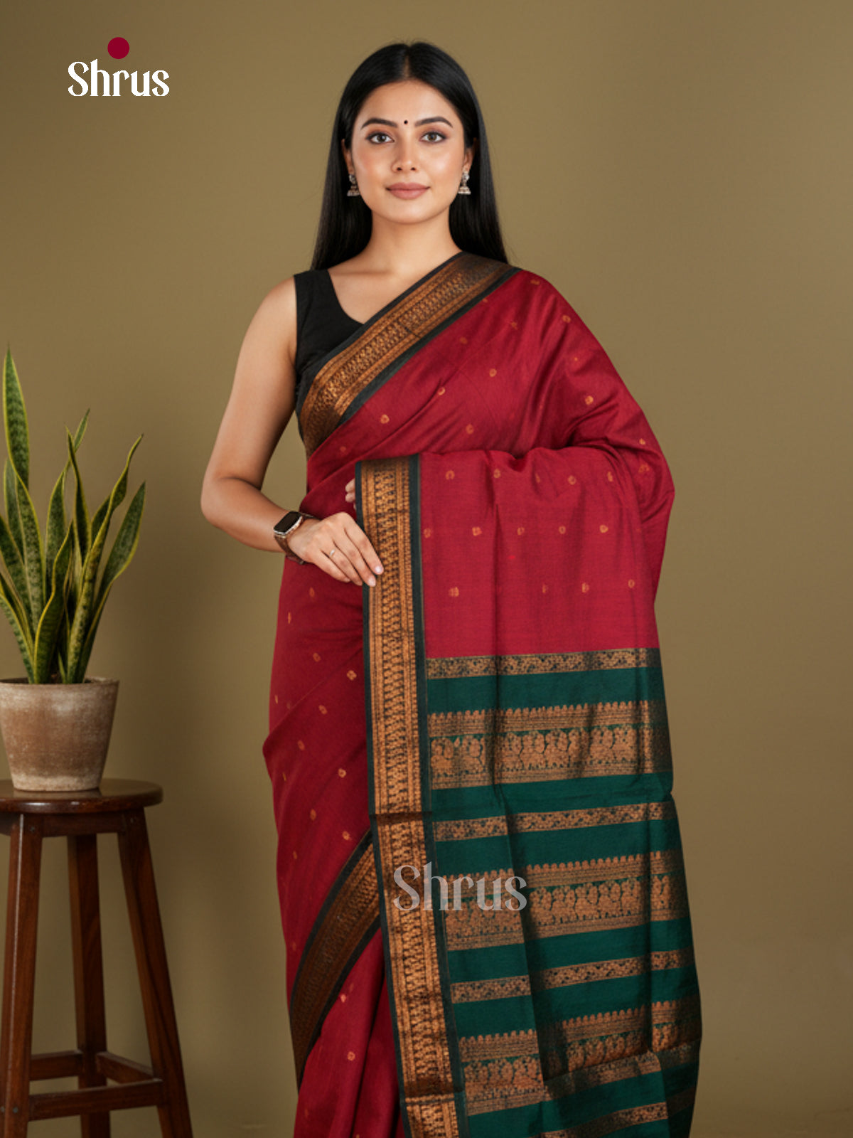Kalyani Cotton Saree - EBS19058 - Shop on Shrus.com