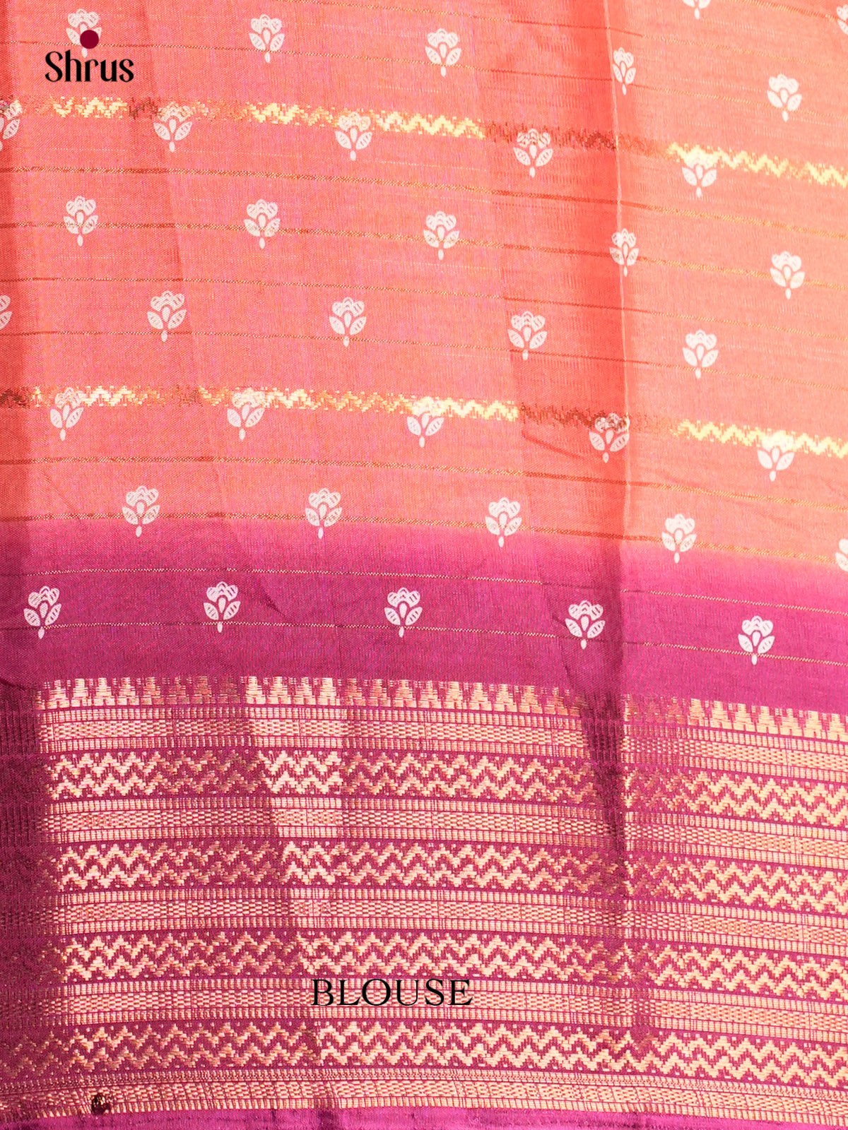 Semi Crepe Saree - EBS20455 - Shop on Shrus.com