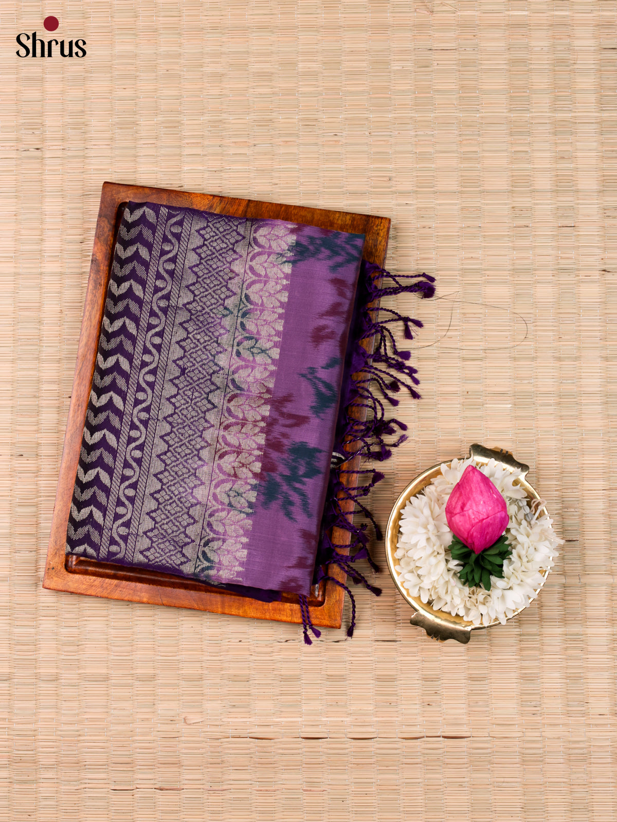 Softsilk-halfpure Saree - EBS21002 - Shop on Shrus.com