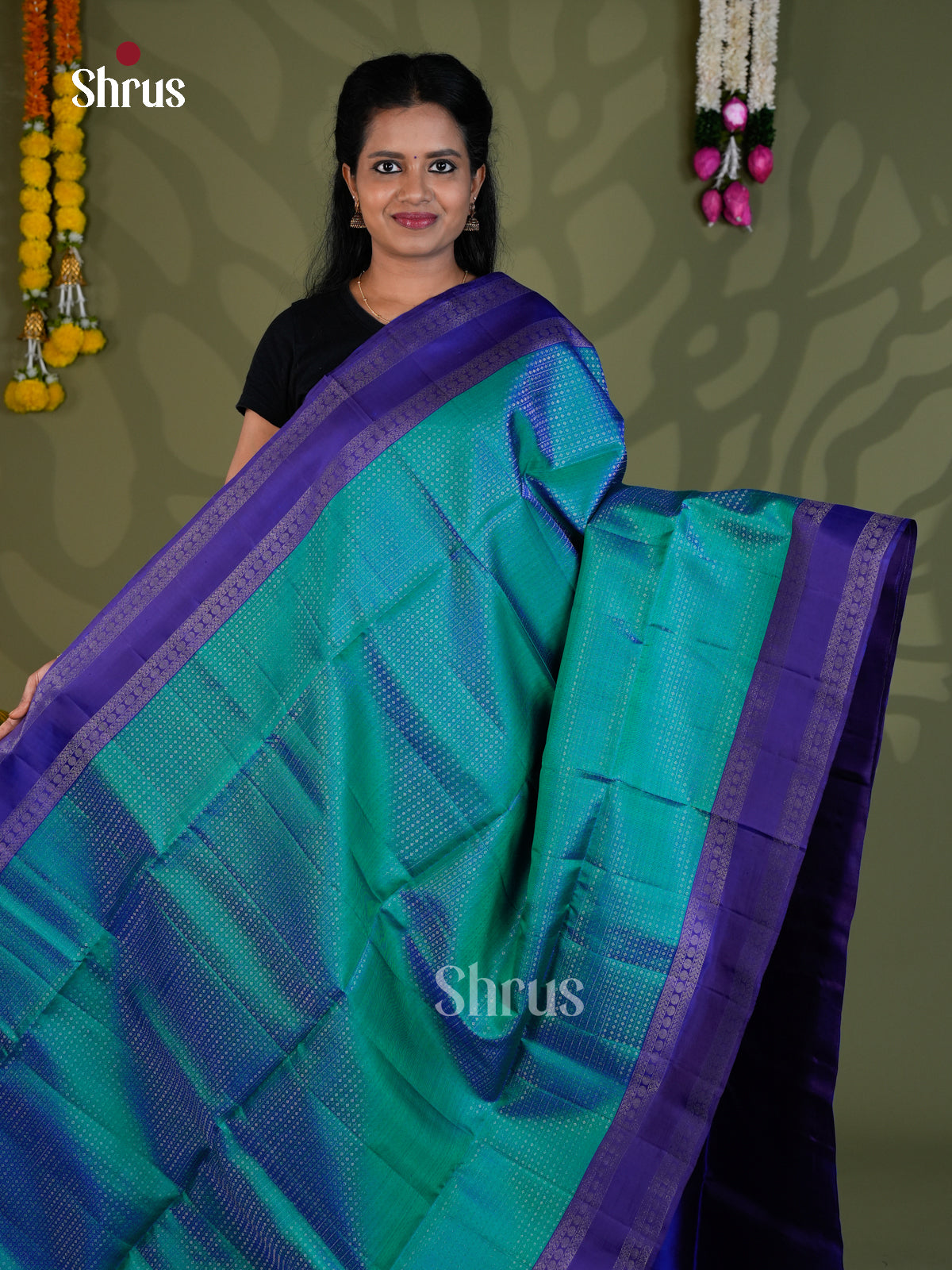 Soft Silk Saree - EBS21003 - Shop on Shrus.com