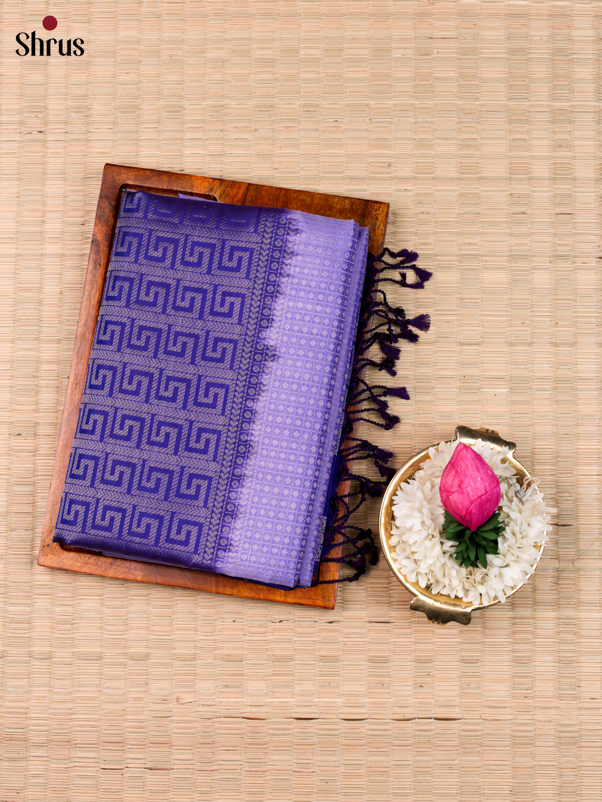 Soft Silk Saree - EBS21004 - Shop on Shrus.com