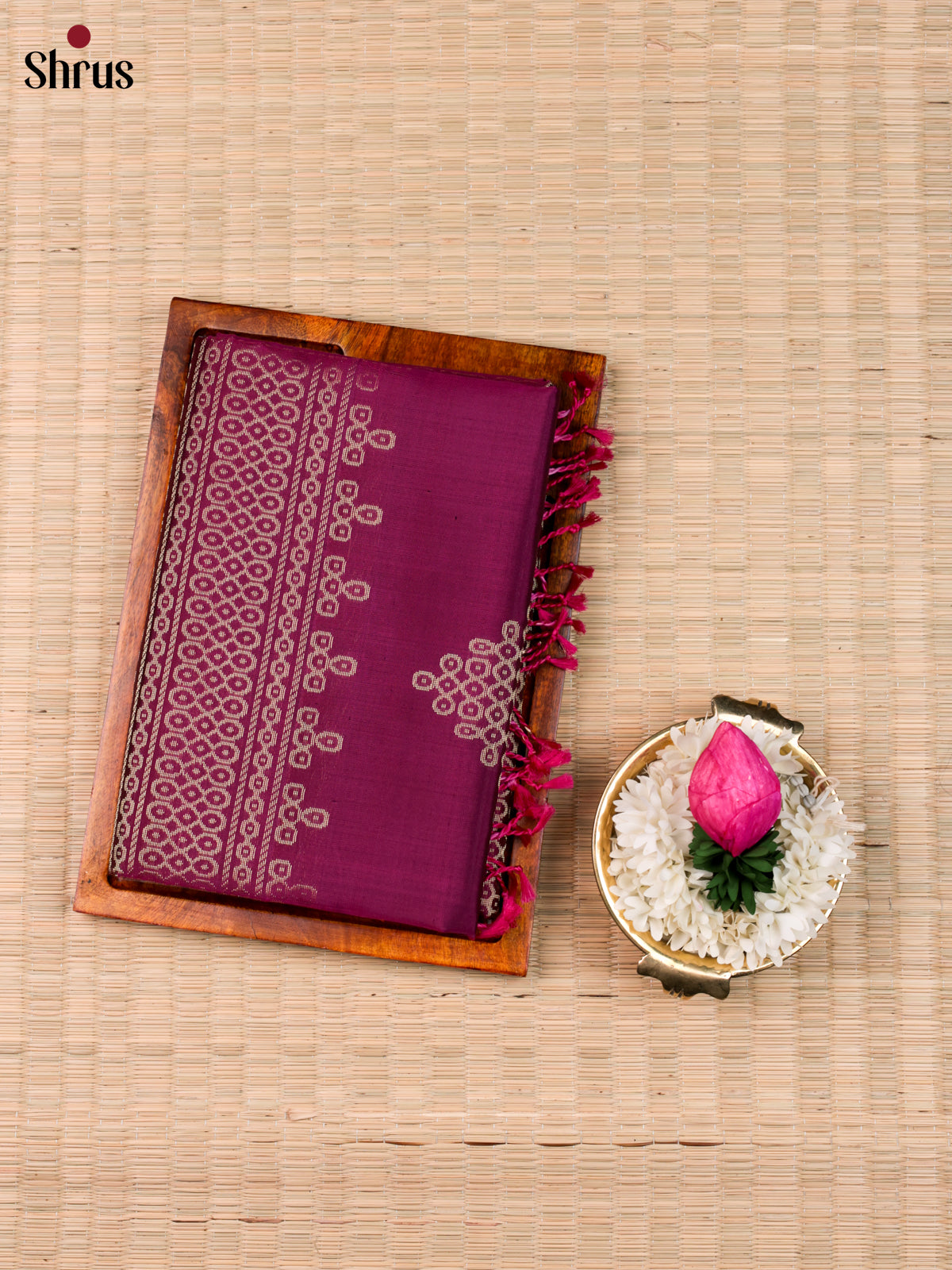 Soft Silk Saree - EBS21009 - Shop on Shrus.com