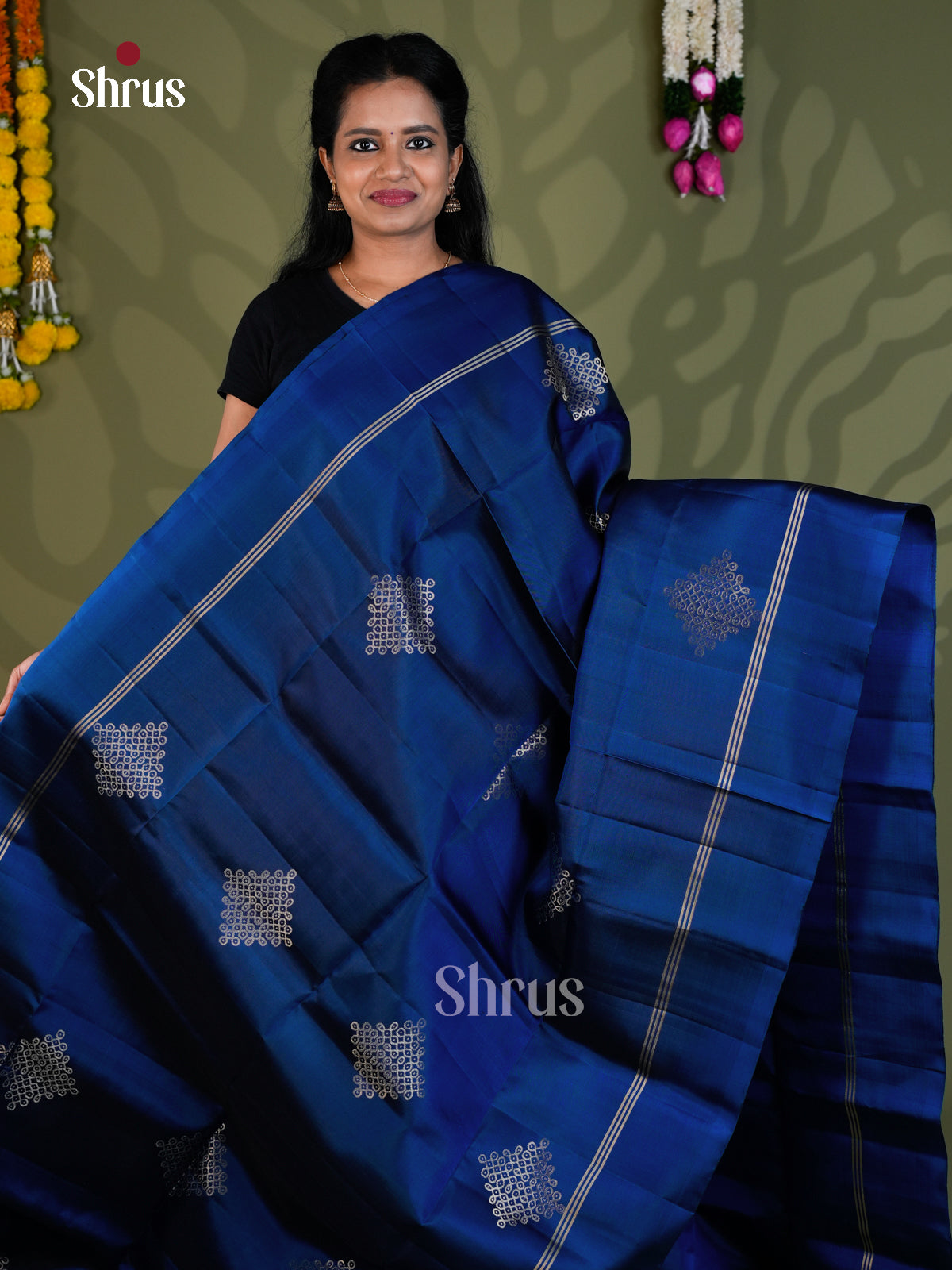 Soft Silk Saree - EBS21010 - Shop on Shrus.com