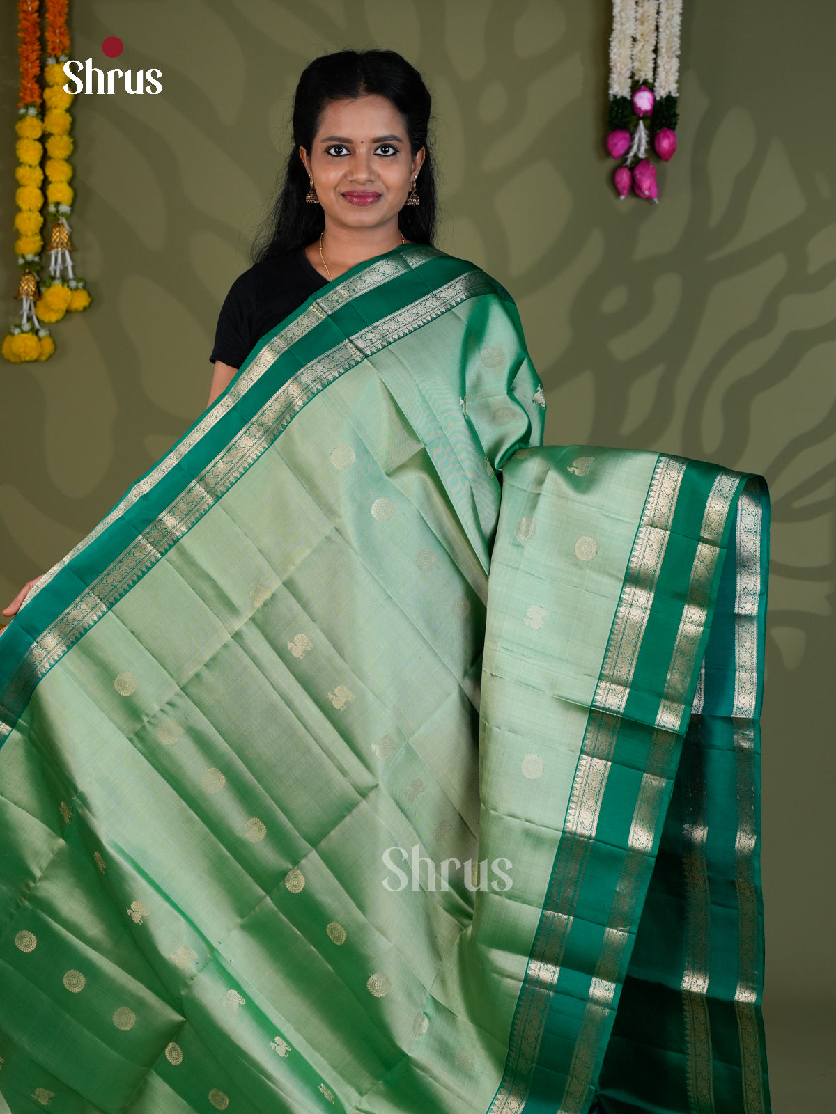 Soft Silk Saree - EBS21016 - Shop on Shrus.com