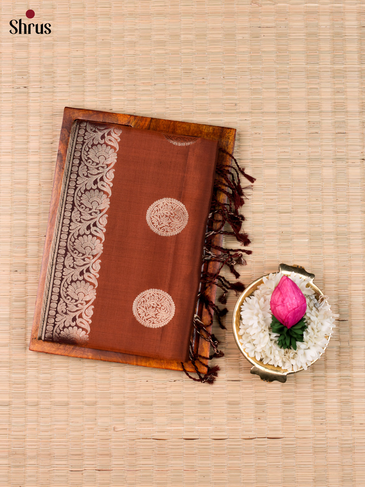 Soft Silk Saree - EBS21017 - Shop on Shrus.com
