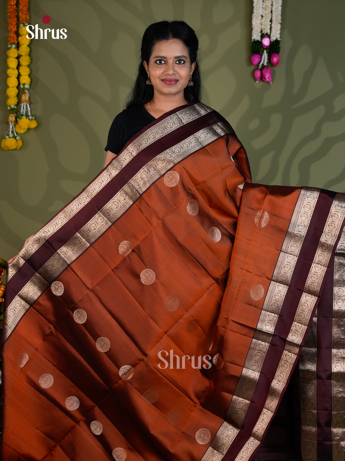 Soft Silk Saree - EBS21017 - Shop on Shrus.com
