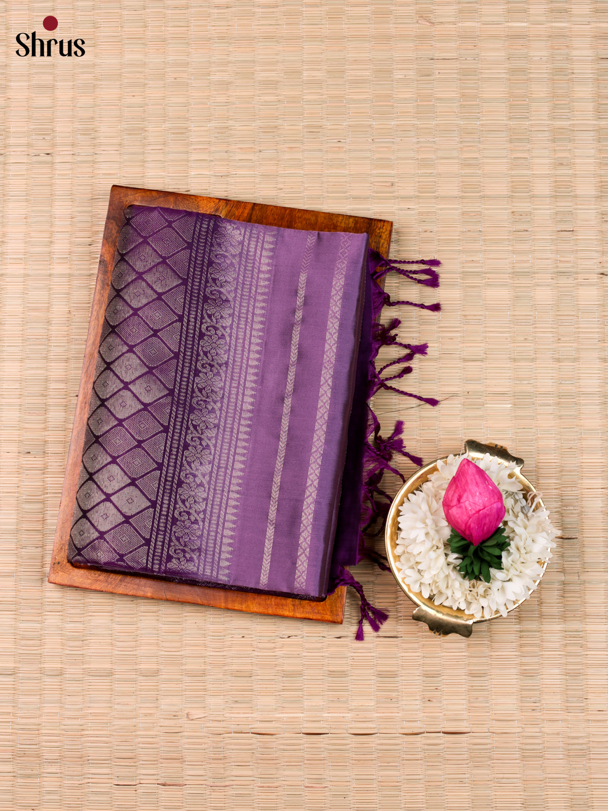 Softsilk-halfpure Saree - EBS21027 - Shop on Shrus.com