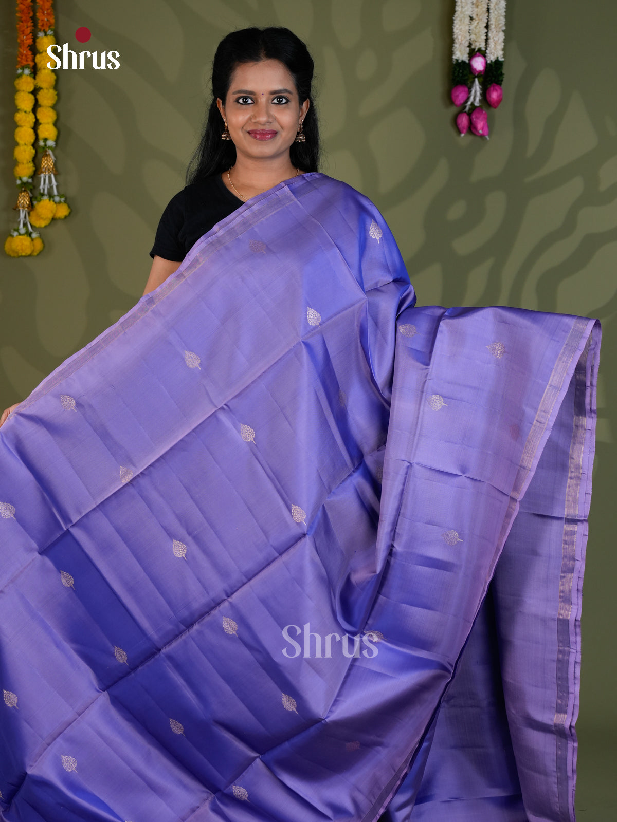 Softsilk-halfpure Saree - EBS21028 - Shop on Shrus.com