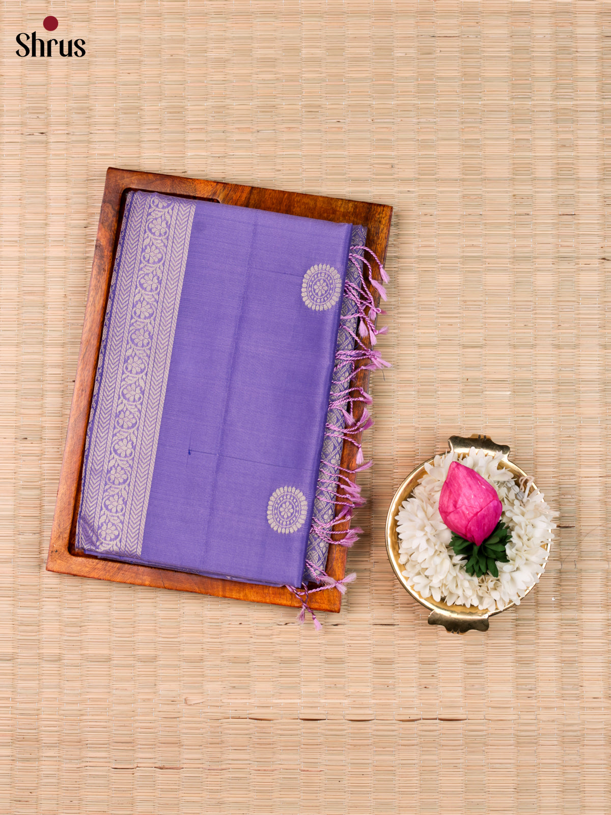 Softsilk-halfpure Saree - EBS21029 - Shop on Shrus.com