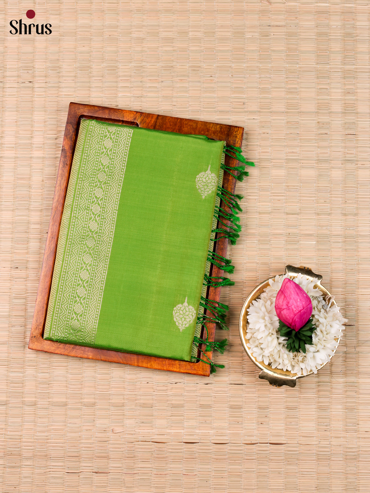 Softsilk-halfpure Saree - EBS21030 - Shop on Shrus.com