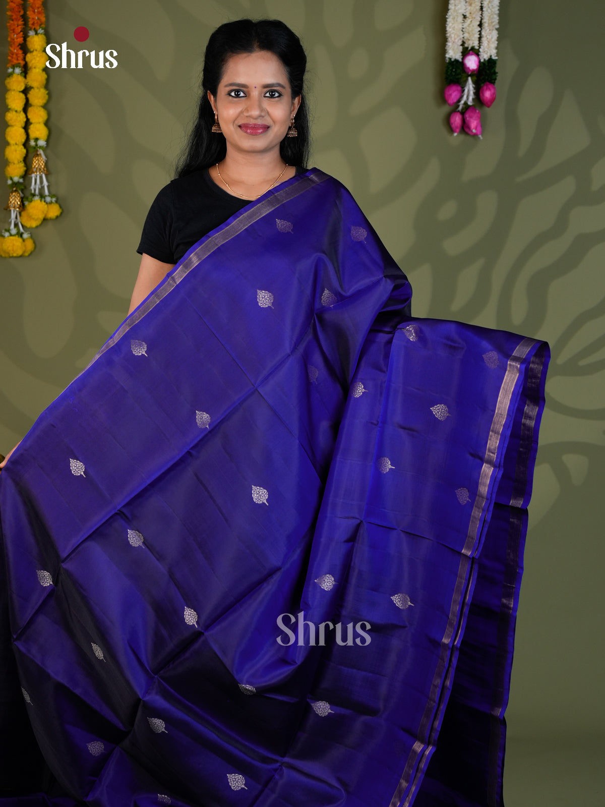 Softsilk-halfpure Saree - EBS21032 - Shop on Shrus.com