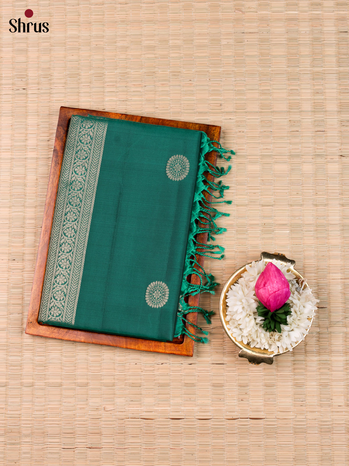 Softsilk-halfpure Saree - EBS21041 - Shop on Shrus.com