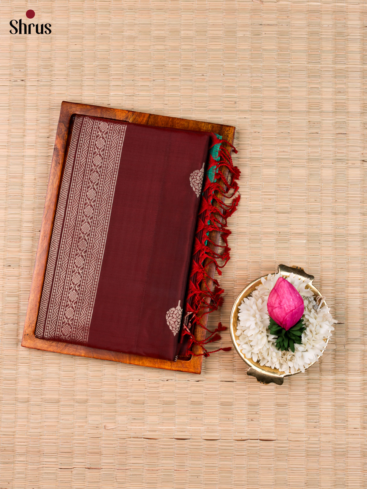 Softsilk-halfpure Saree - EBS21043 - Shop on Shrus.com