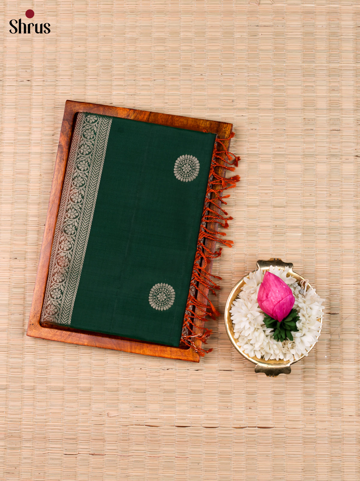 Softsilk-halfpure Saree - EBS21044 - Shop on Shrus.com