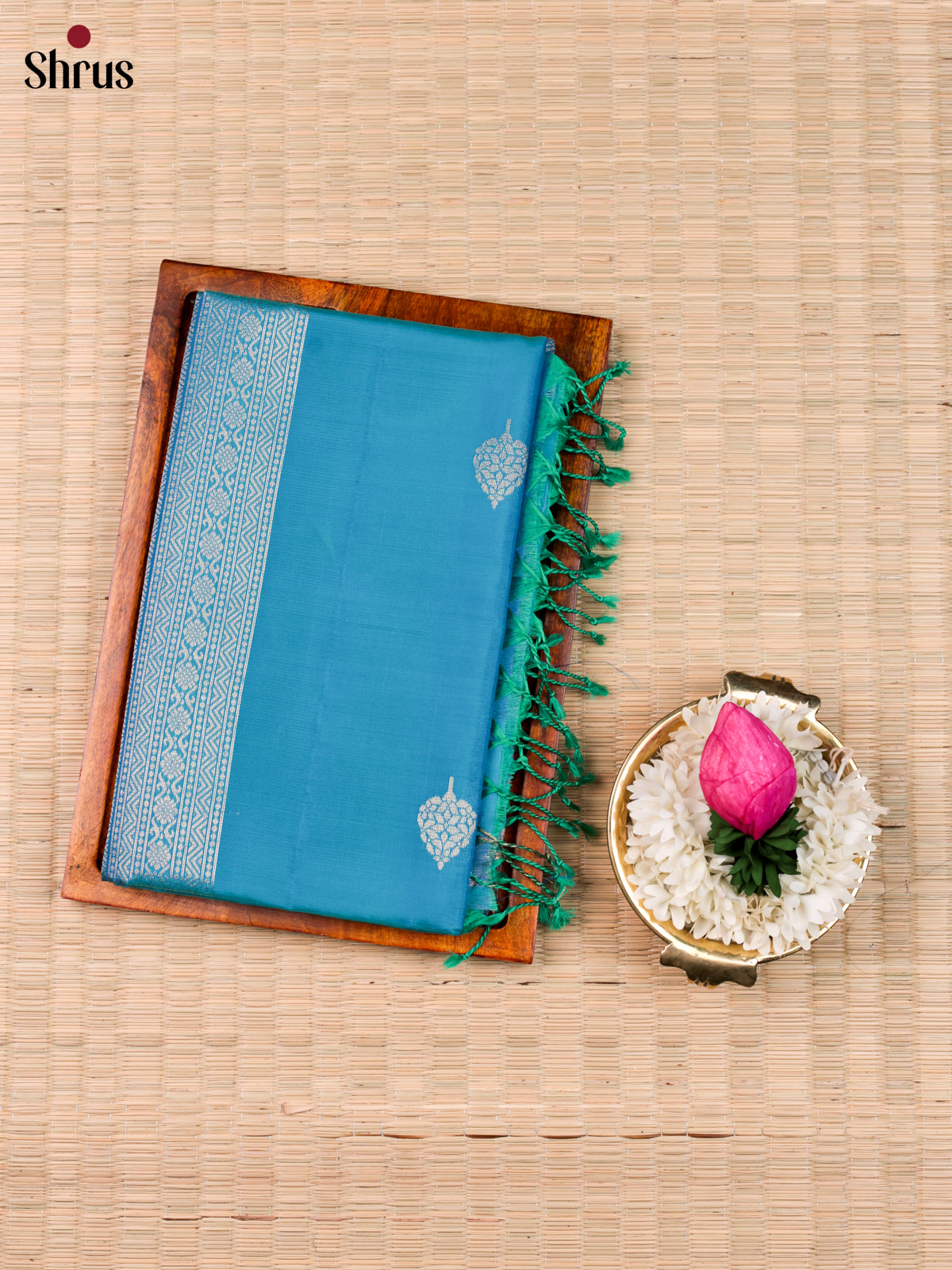 Softsilk-halfpure Saree - EBS21046 - Shop on Shrus.com