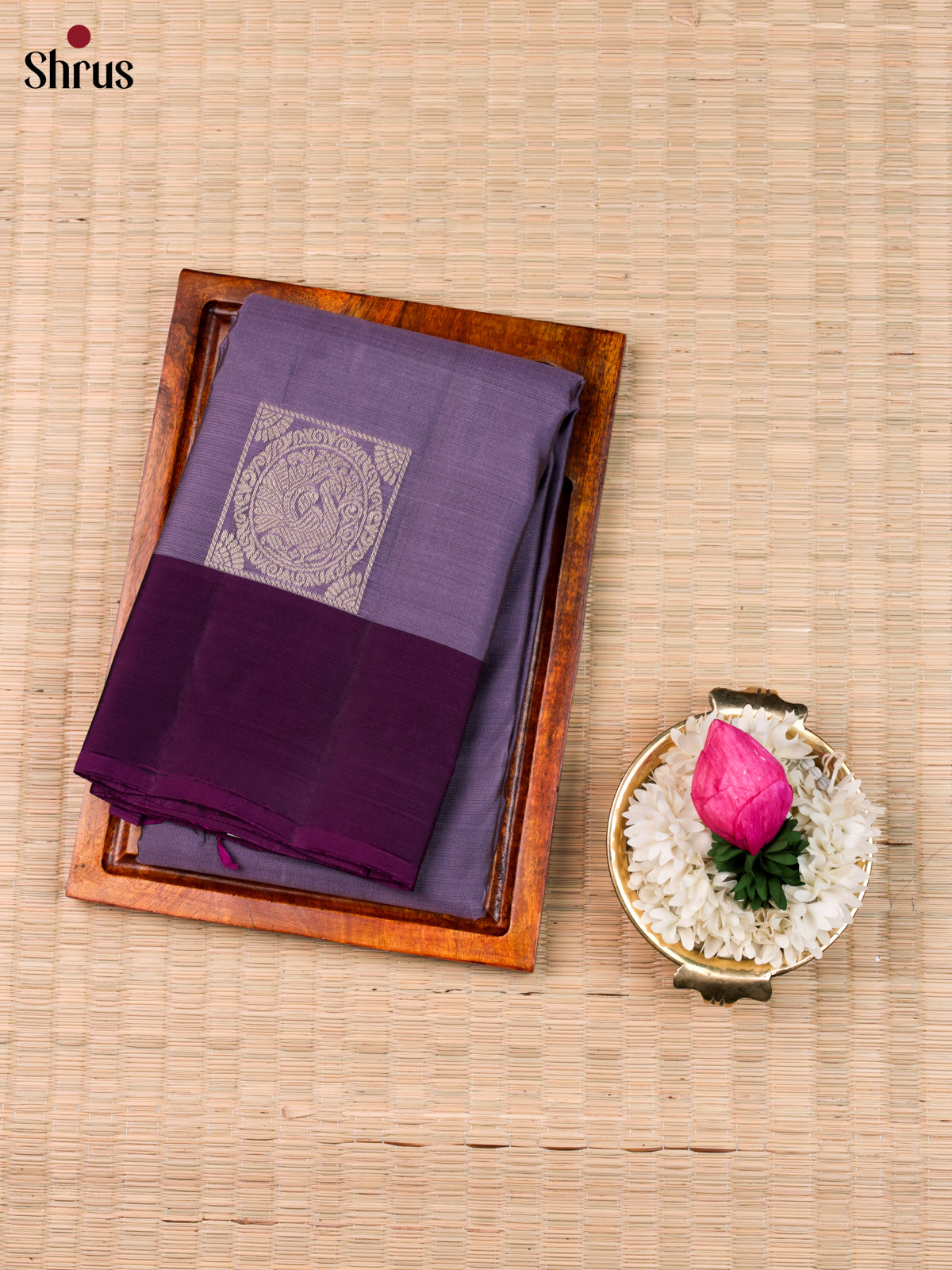 Softsilk-halfpure Saree - EBS21047 - Shop on Shrus.com