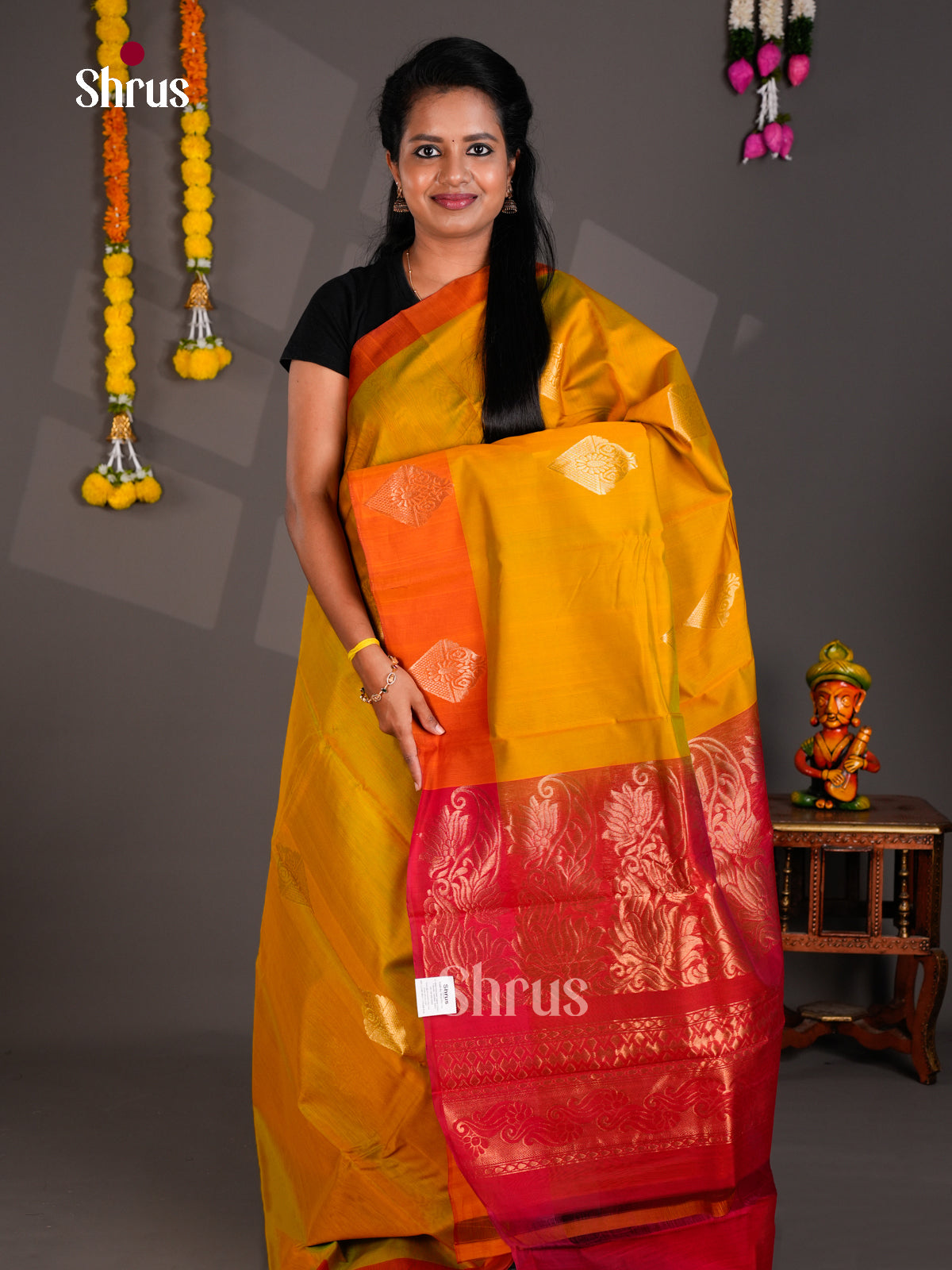 Timeless Silk Cotton Saree - EBS21054 - Shop on Shrus.com