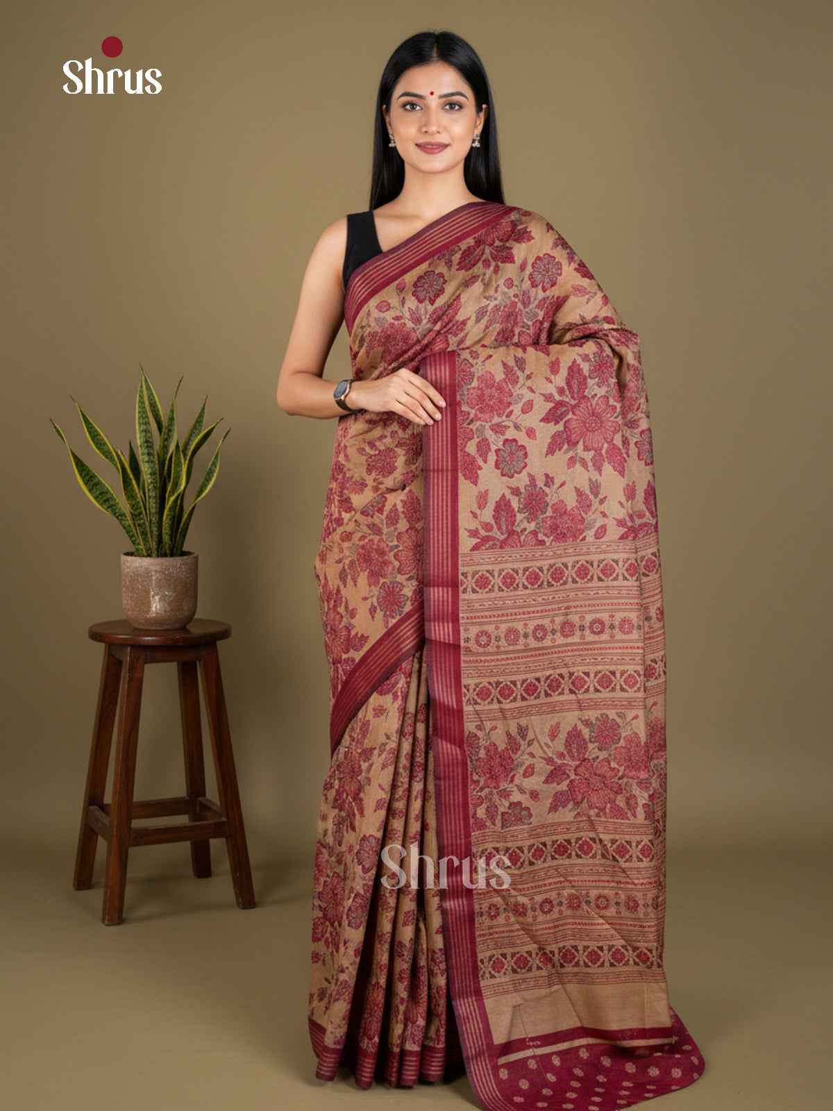 EAS22291 - Art Modal - Saree - Shop on Shrus.com