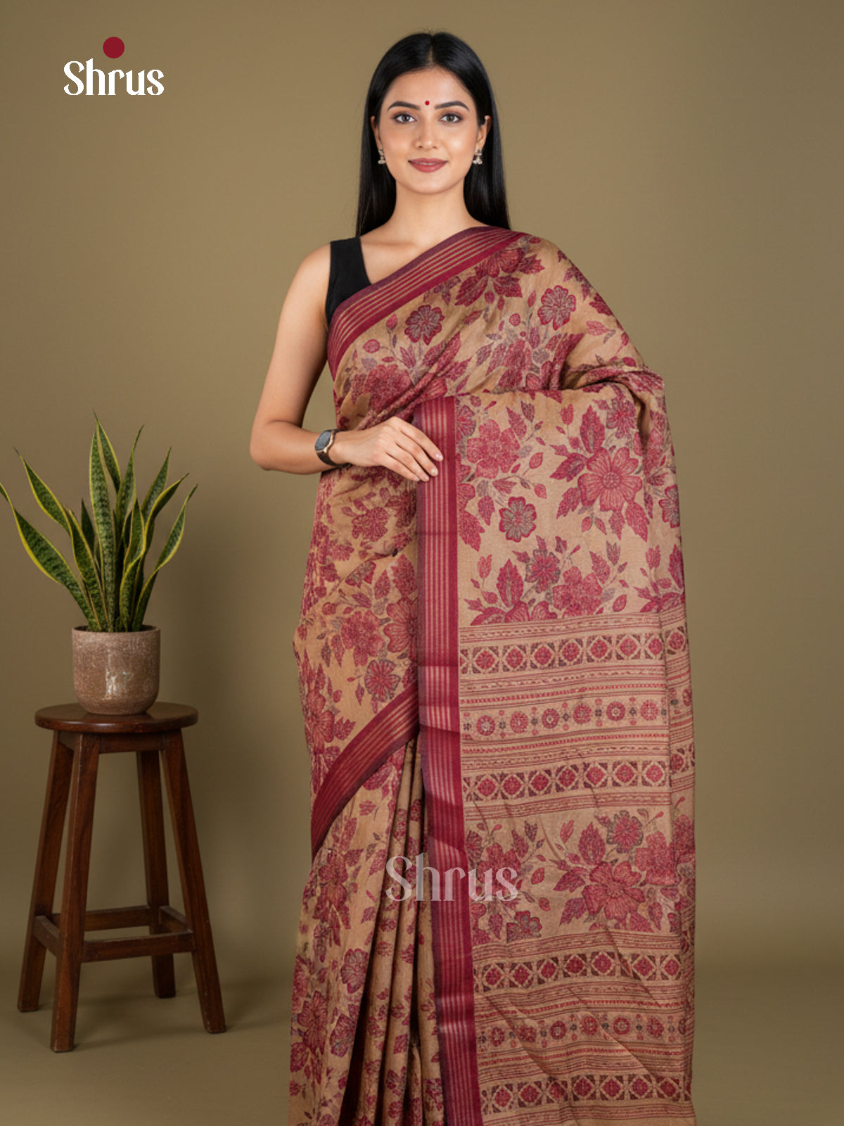 EAS22291 - Art Modal - Saree - Shop on Shrus.com