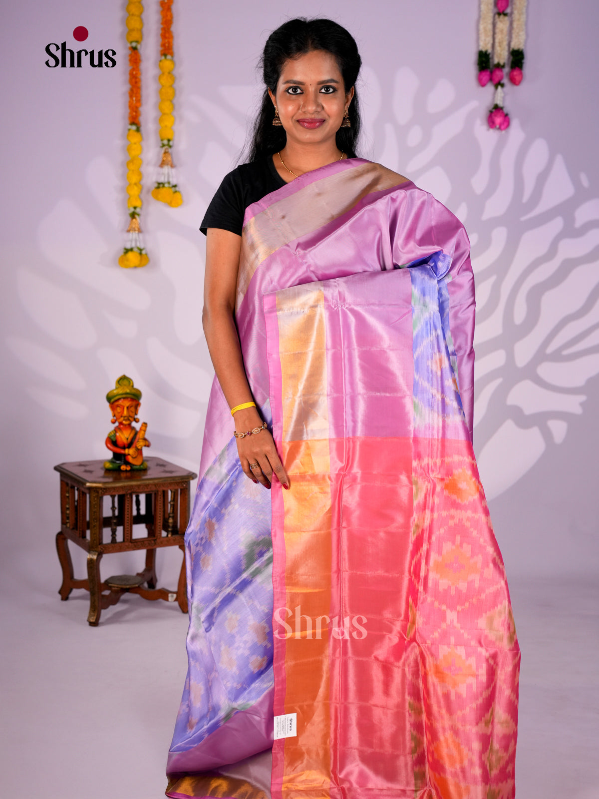 Semi uppada Saree - EBS25036 - Shop on Shrus.com
