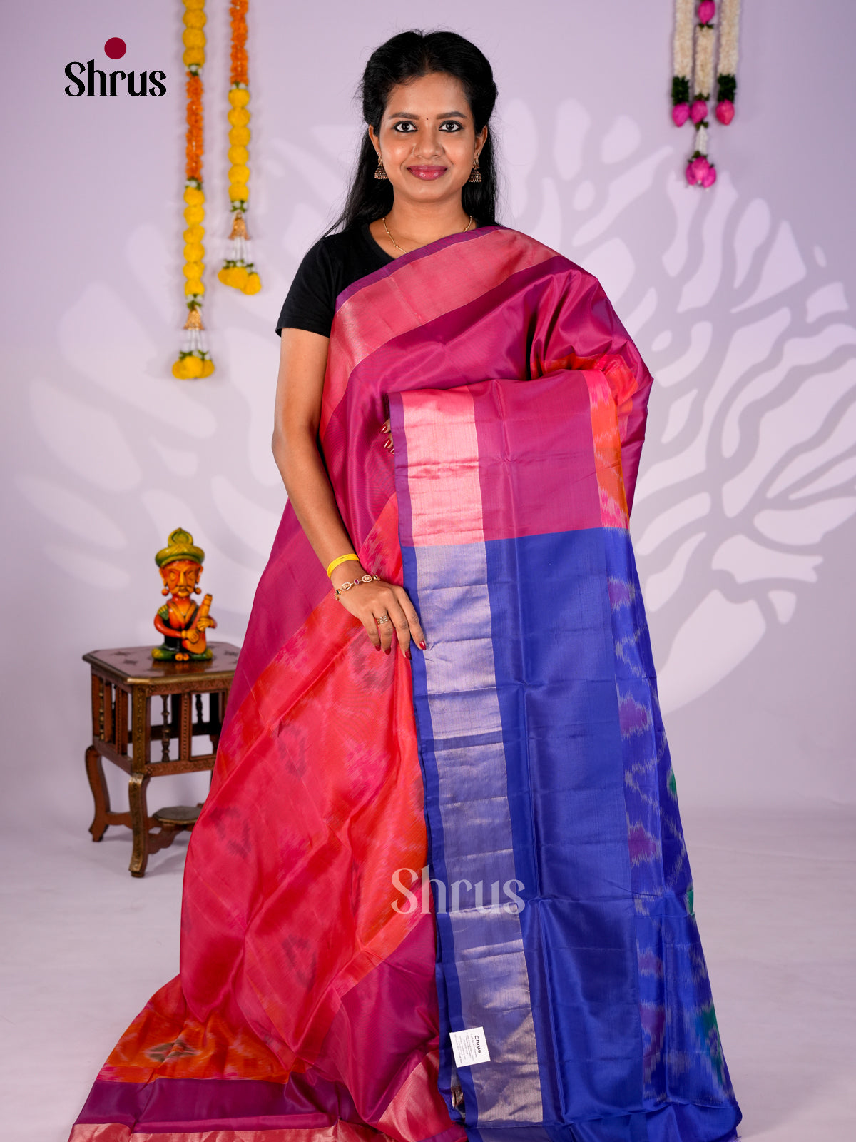 Semi uppada Saree - EBS25041 - Shop on Shrus.com