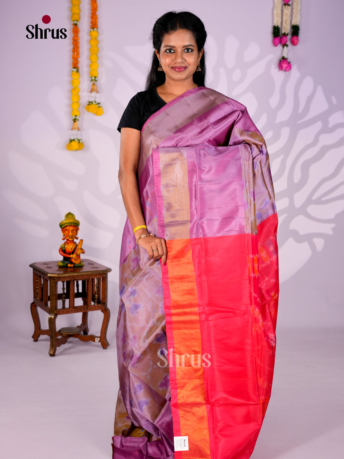 Semi uppada Saree - EBS25068 - Shop on Shrus.com