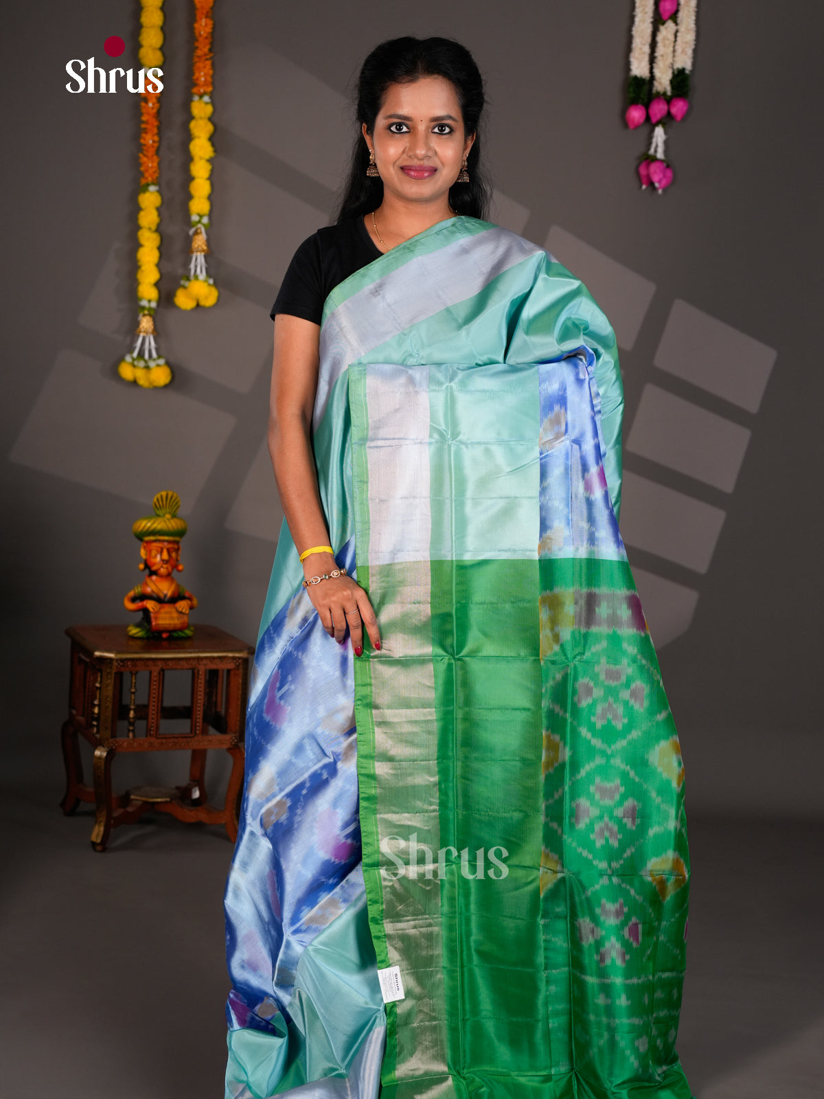 Semi uppada Saree - EBS25204 - Shop on Shrus.com