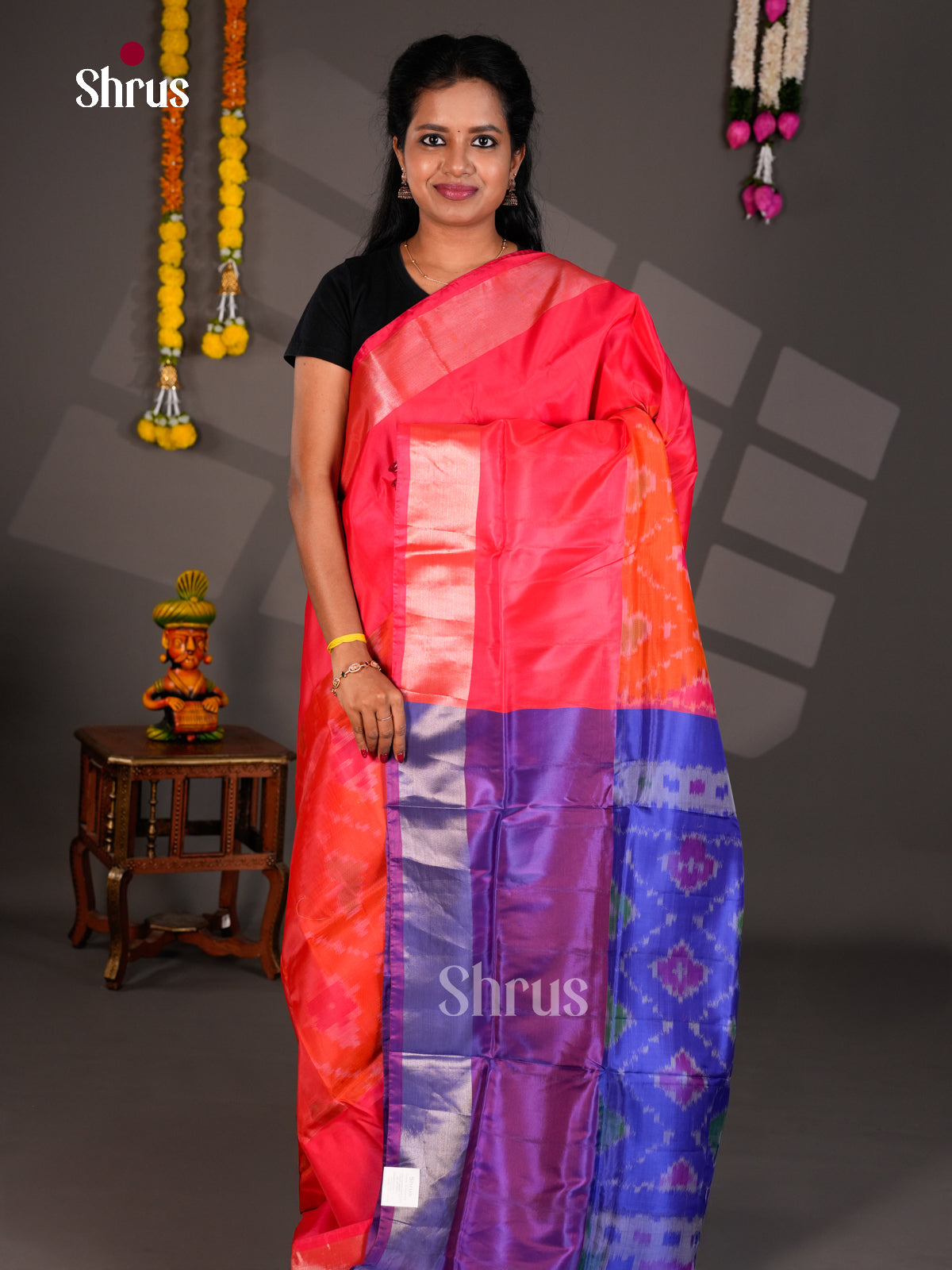Semi uppada Saree - EBS25210 - Shop on Shrus.com