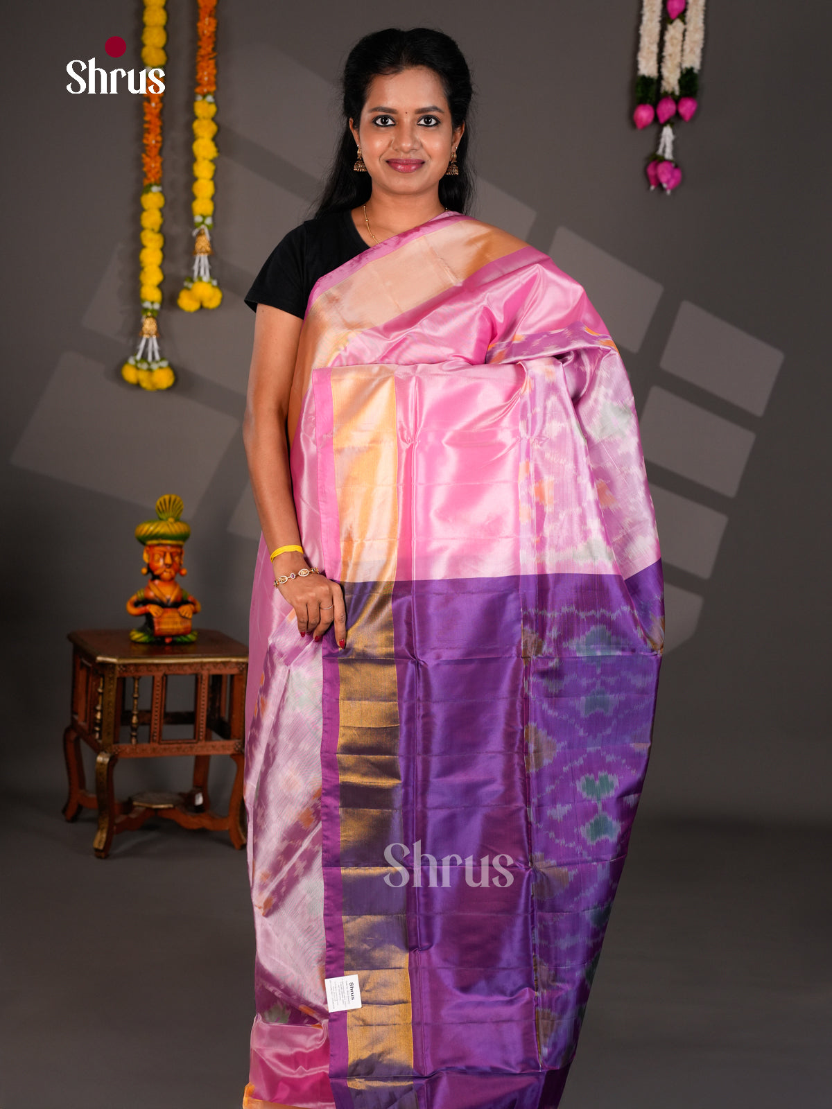 Semi uppada Saree - EBS25214 - Shop on Shrus.com