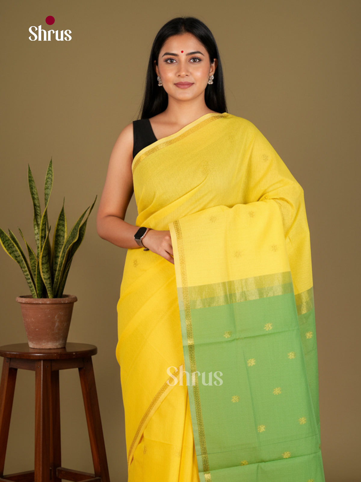 EBS26090 - Semi Maheshwari Saree - Shop on Shrus.com