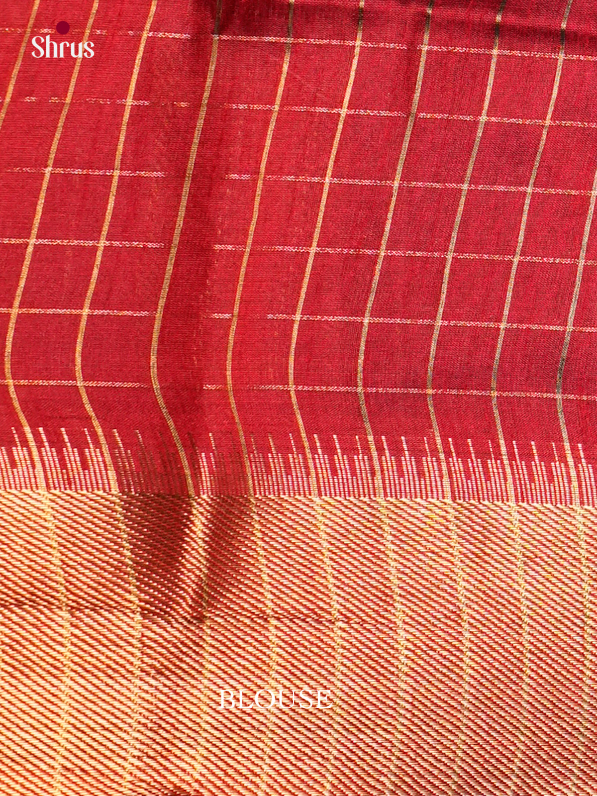 EBS26140 - Semi Rawsilk Saree - Shop on Shrus.com