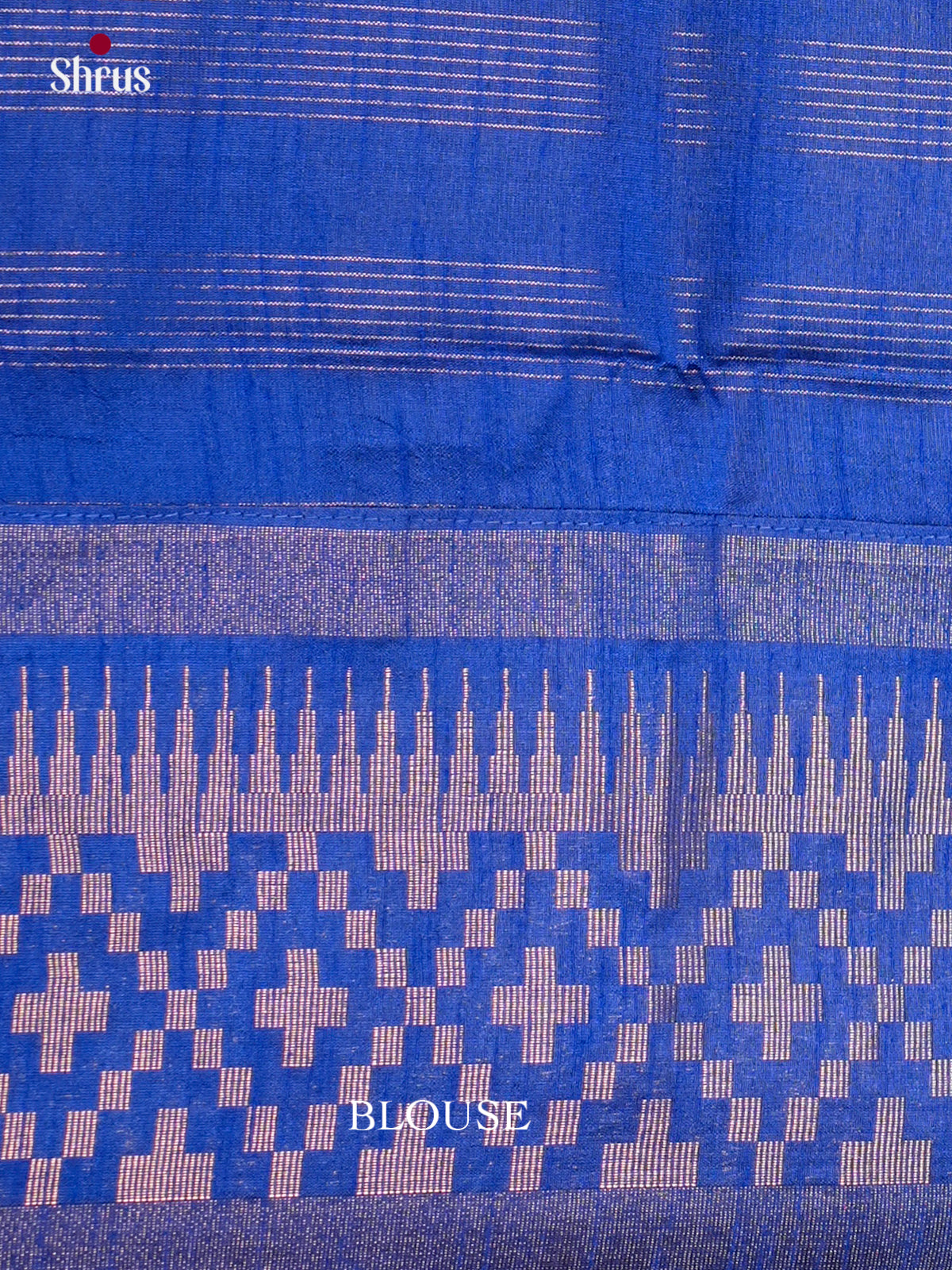EBS26175 - Semi Rawsilk Saree - Shop on Shrus.com