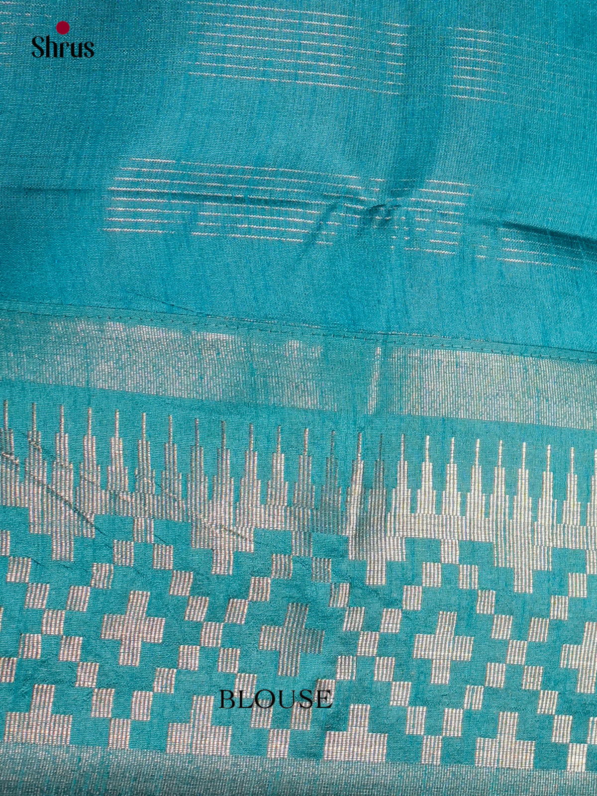 EBS26187 - Semi Rawsilk Saree - Shop on Shrus.com