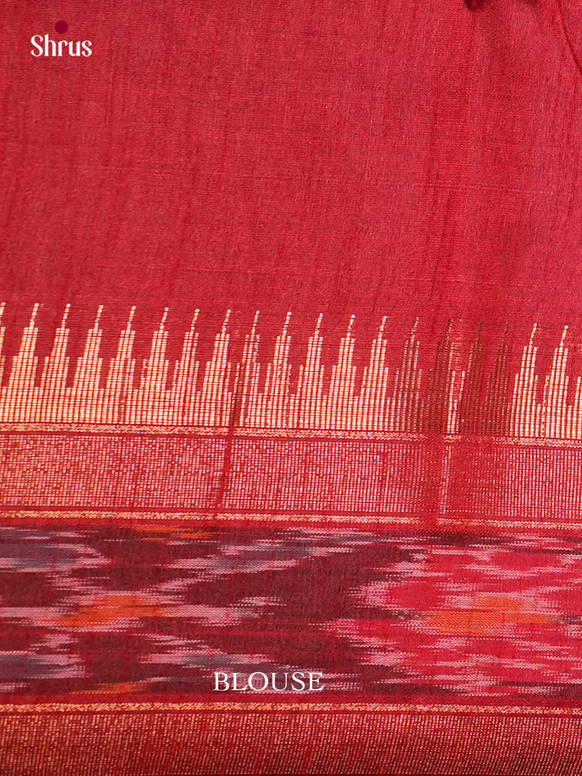 EBS26303 - Semi Rawsilk Saree - Shop on Shrus.com