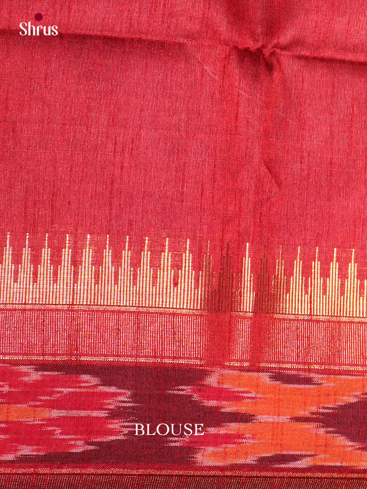EBS26305 - Semi Rawsilk Saree - Shop on Shrus.com