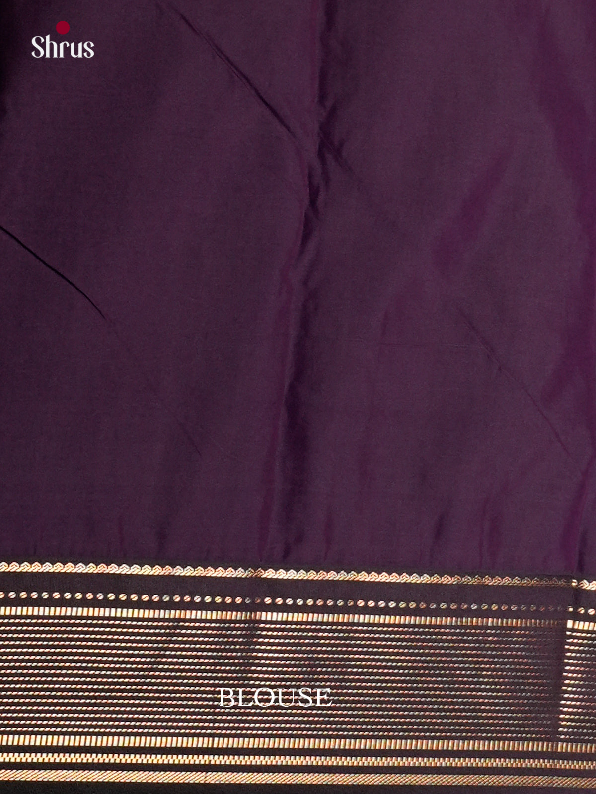 Semi Kanchipuram Saree - EBS26539 - Shop on Shrus.com