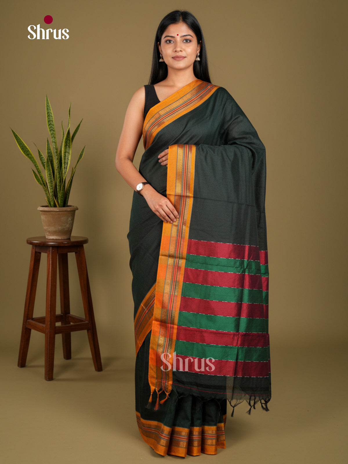 Narayanpet Cotton Saree - EBS28003 - Shop on Shrus.com