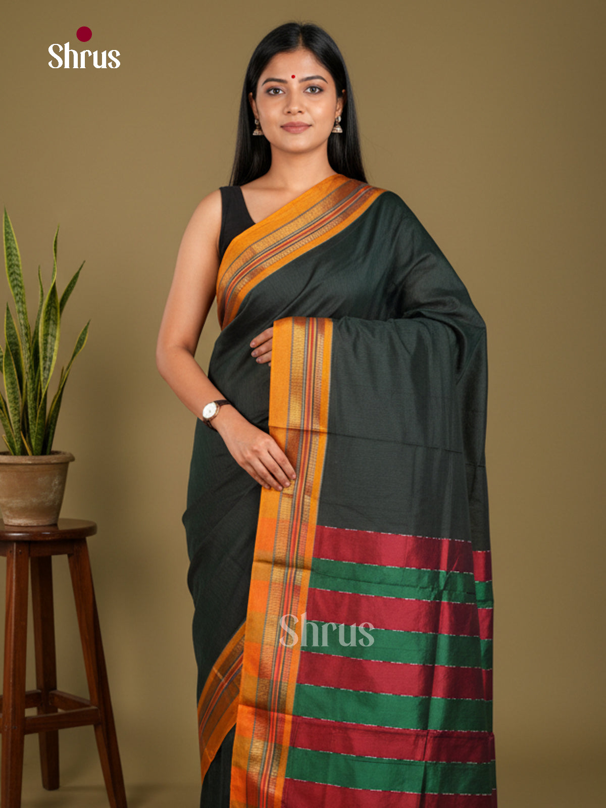 Narayanpet Cotton Saree - EBS28003 - Shop on Shrus.com