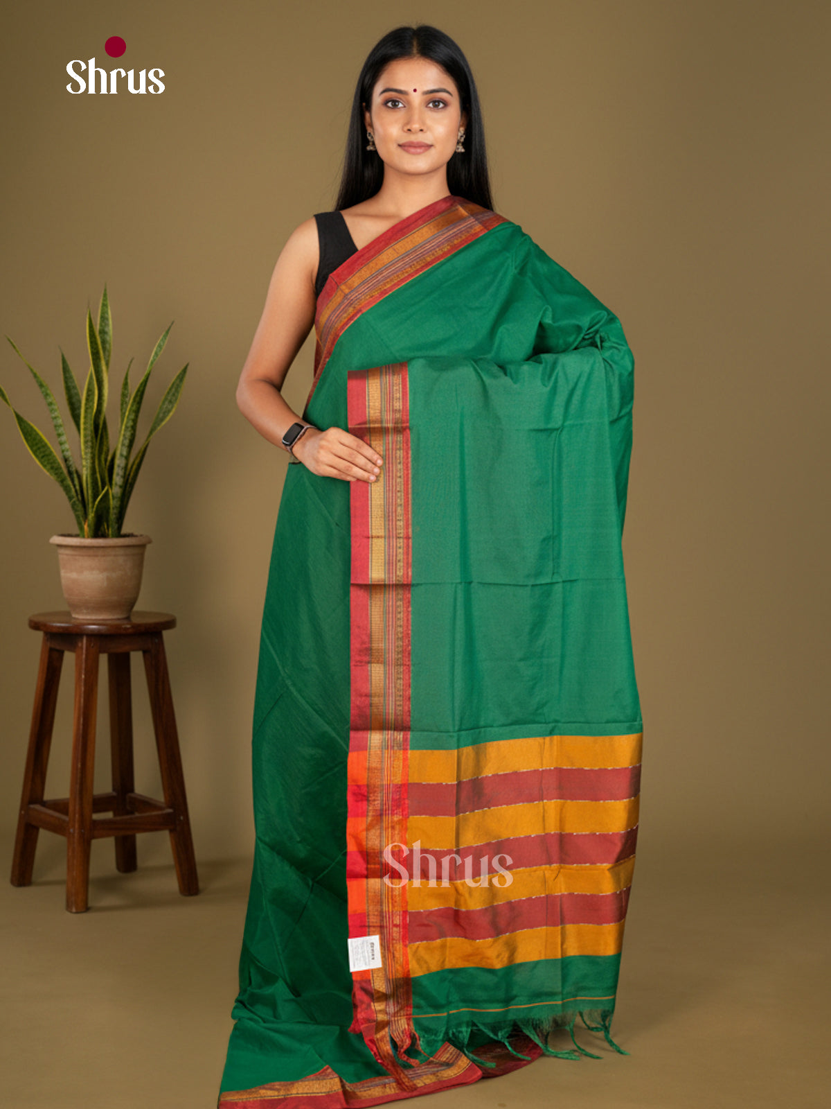 Narayanpet Cotton Saree - EBS28005 - Shop on Shrus.com